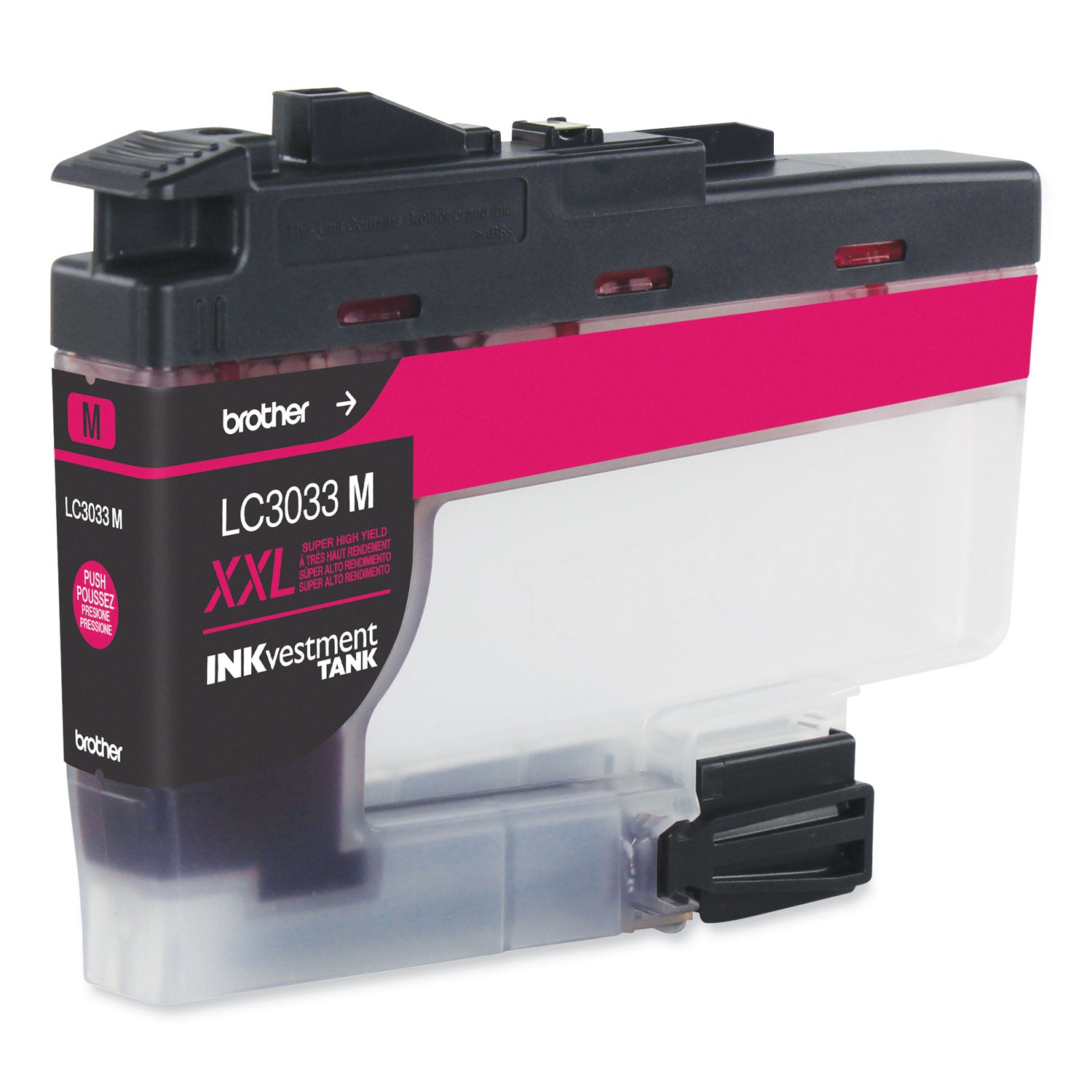 Brother Lc3033m Inkvestment Super High-Yield Ink, 1,500 Page-Yield, Magenta