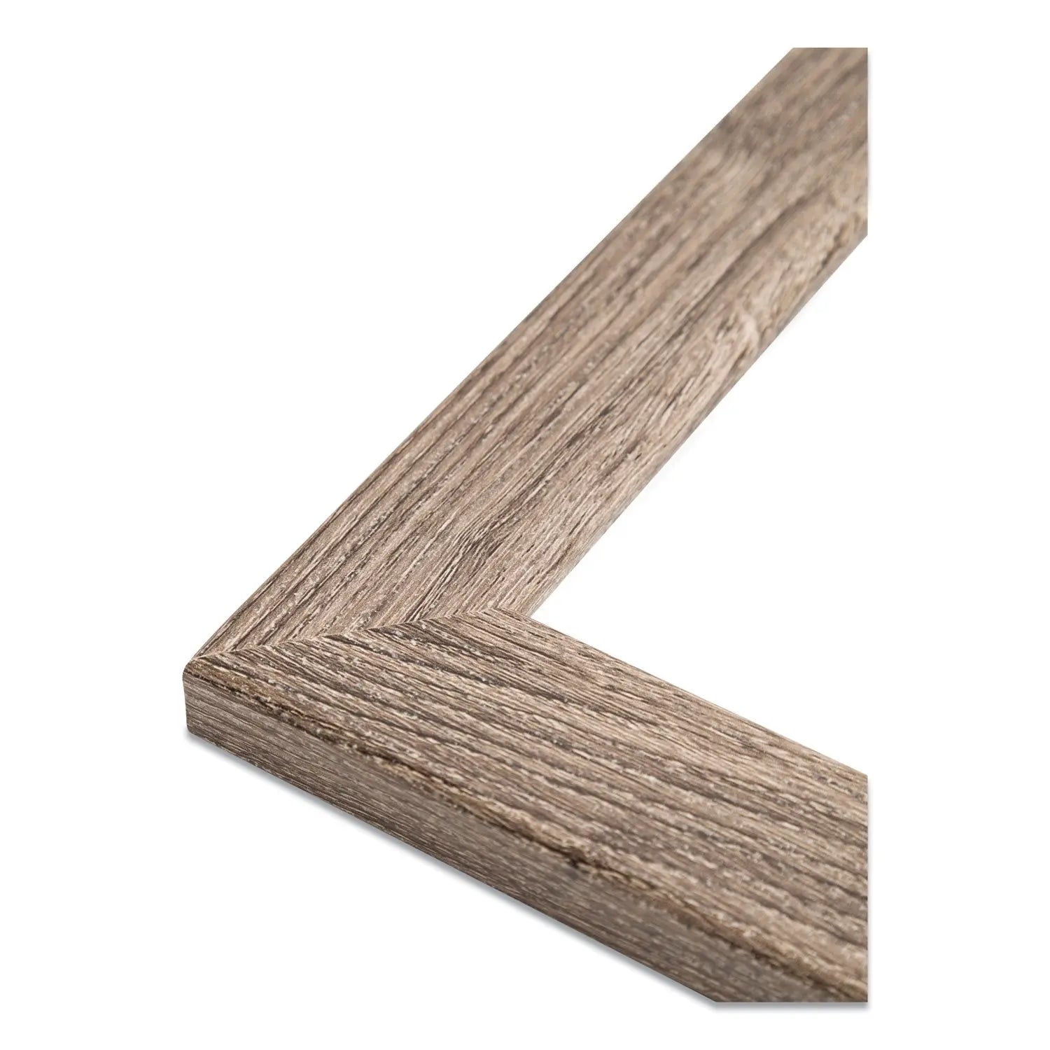 Magnetic Dry Erase Board with Rustic Frame, 35 x 23, White Surface, Brown Frame U Brands Flipcost