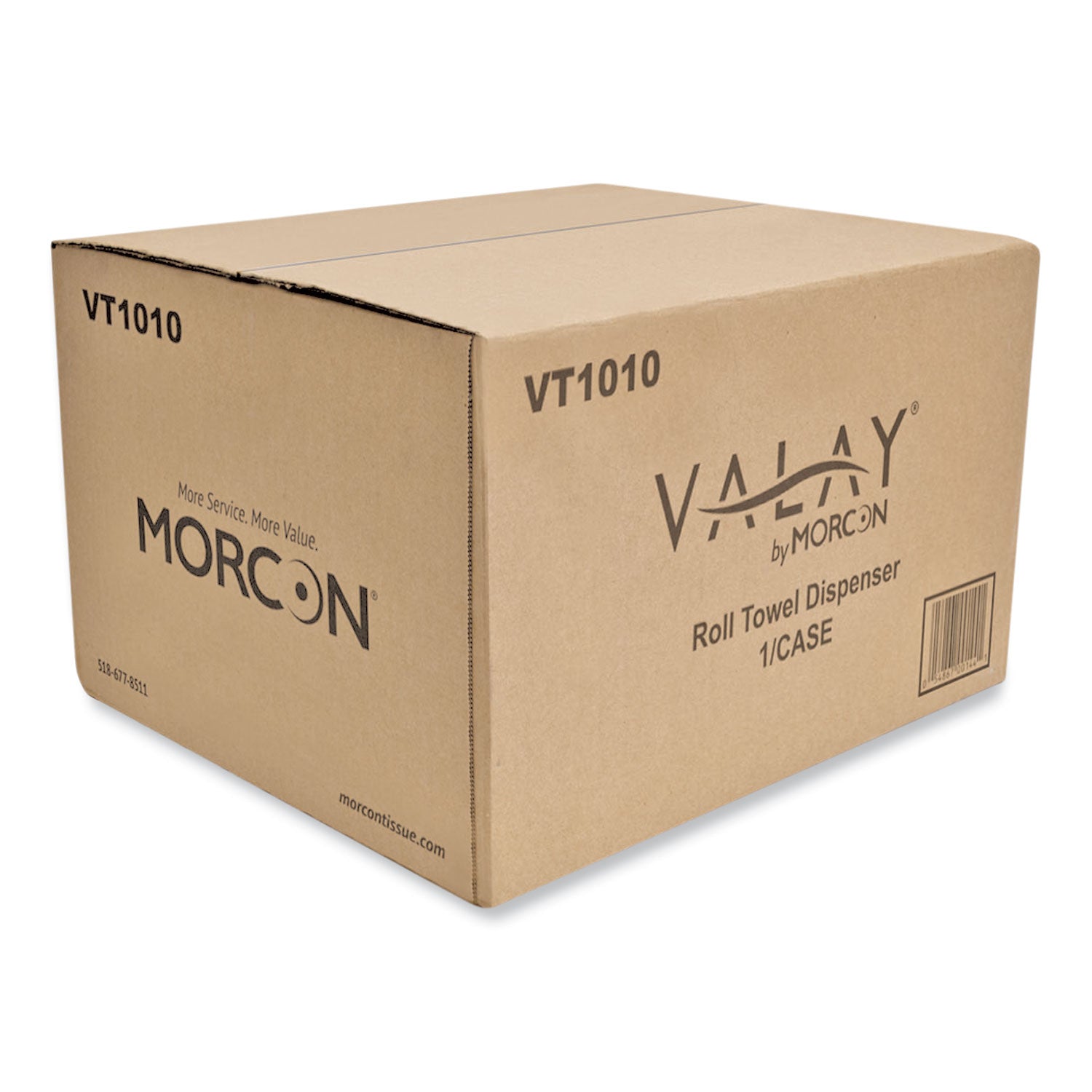Morcon Tissue Valay 10 Inch Roll Towel Dispenser, 13.25 X 9 X 14.25, Black