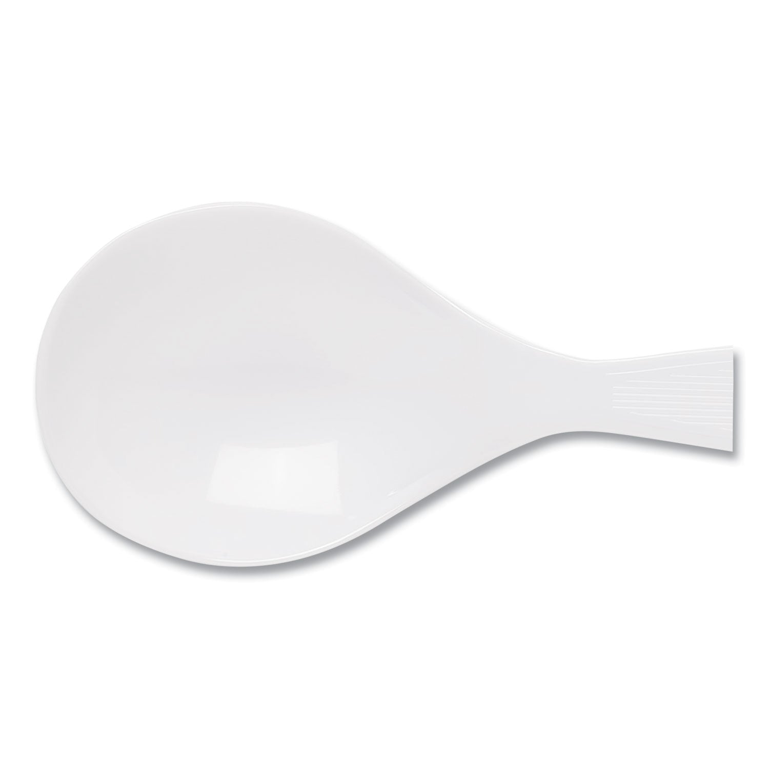 Dixie® Plastic Cutlery, Heavyweight Soup Spoon, White, 1,000/Carton