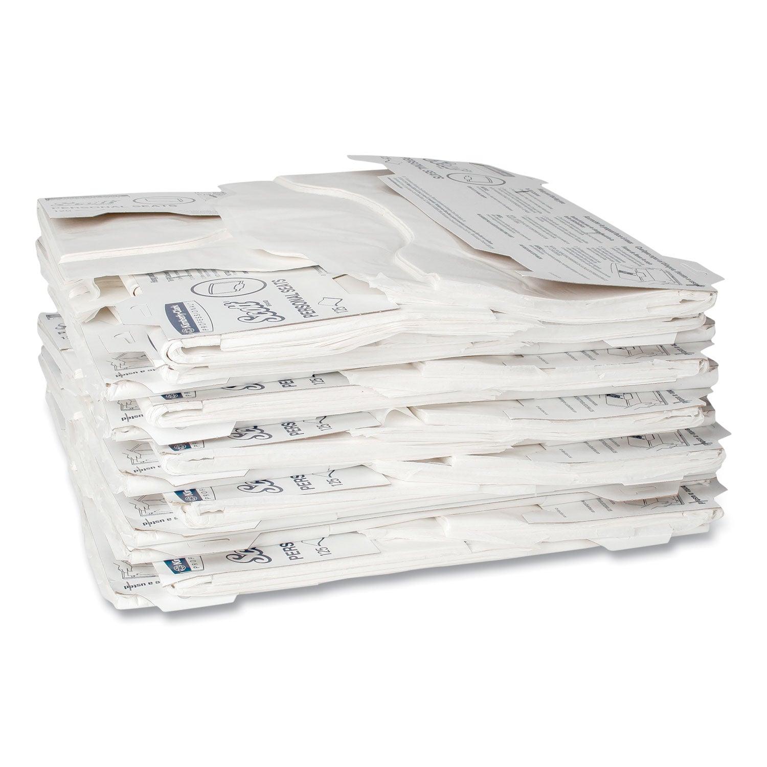 Scott® Personal Seats Sanitary Toilet Seat Covers, 15 X 18, White, 125/pack