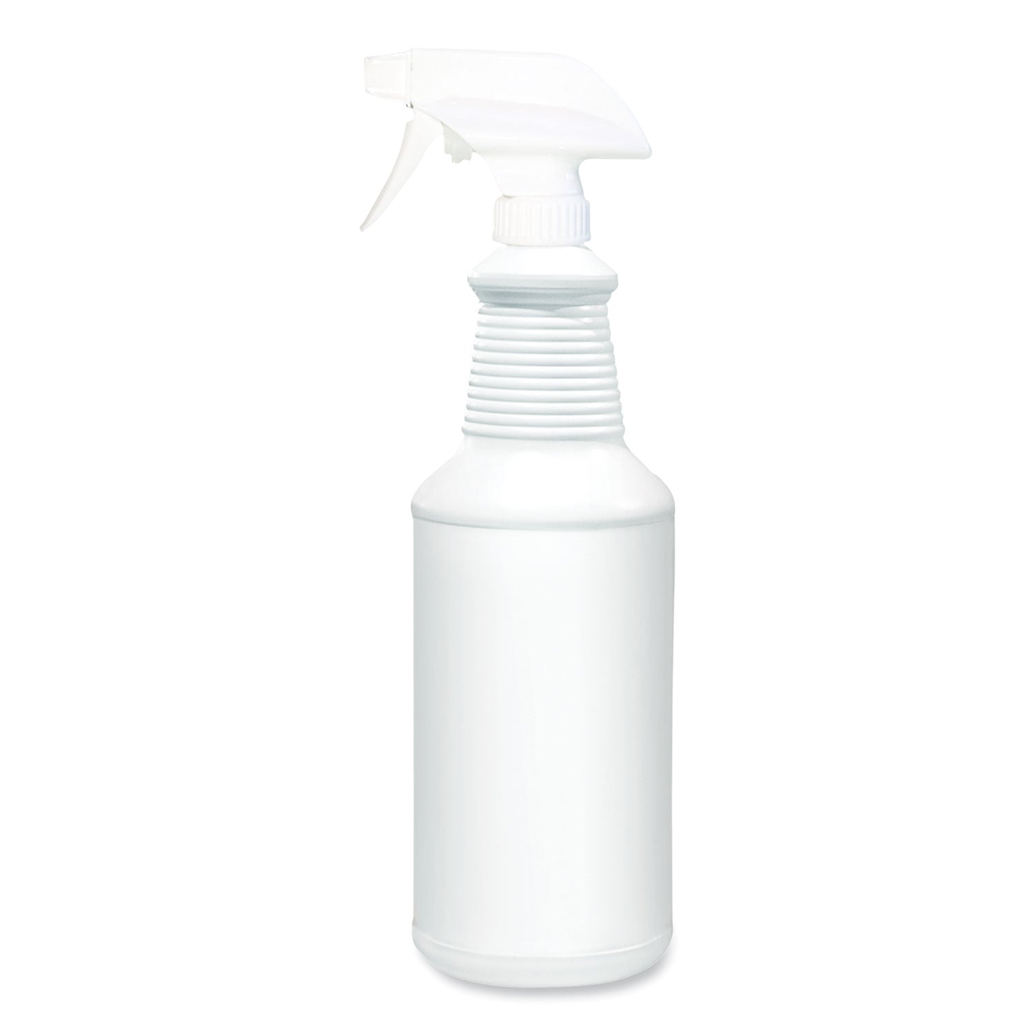 Water Only Spray Bottle, 32 oz, White, 12/Carton