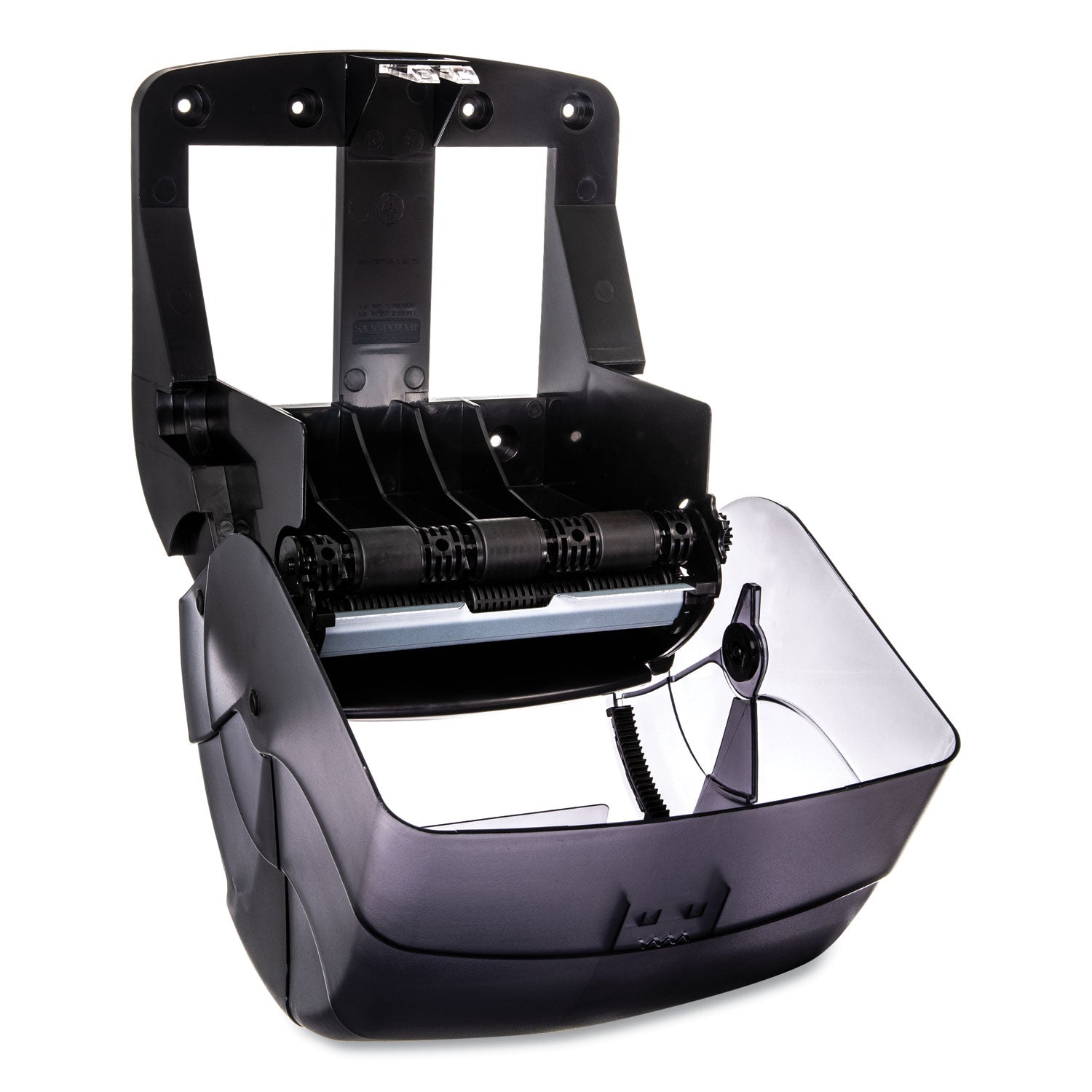 San Jamar® Integra Lever Roll Towel Dispenser, 11.5 X 11.25 X 13.5, Black Pearl