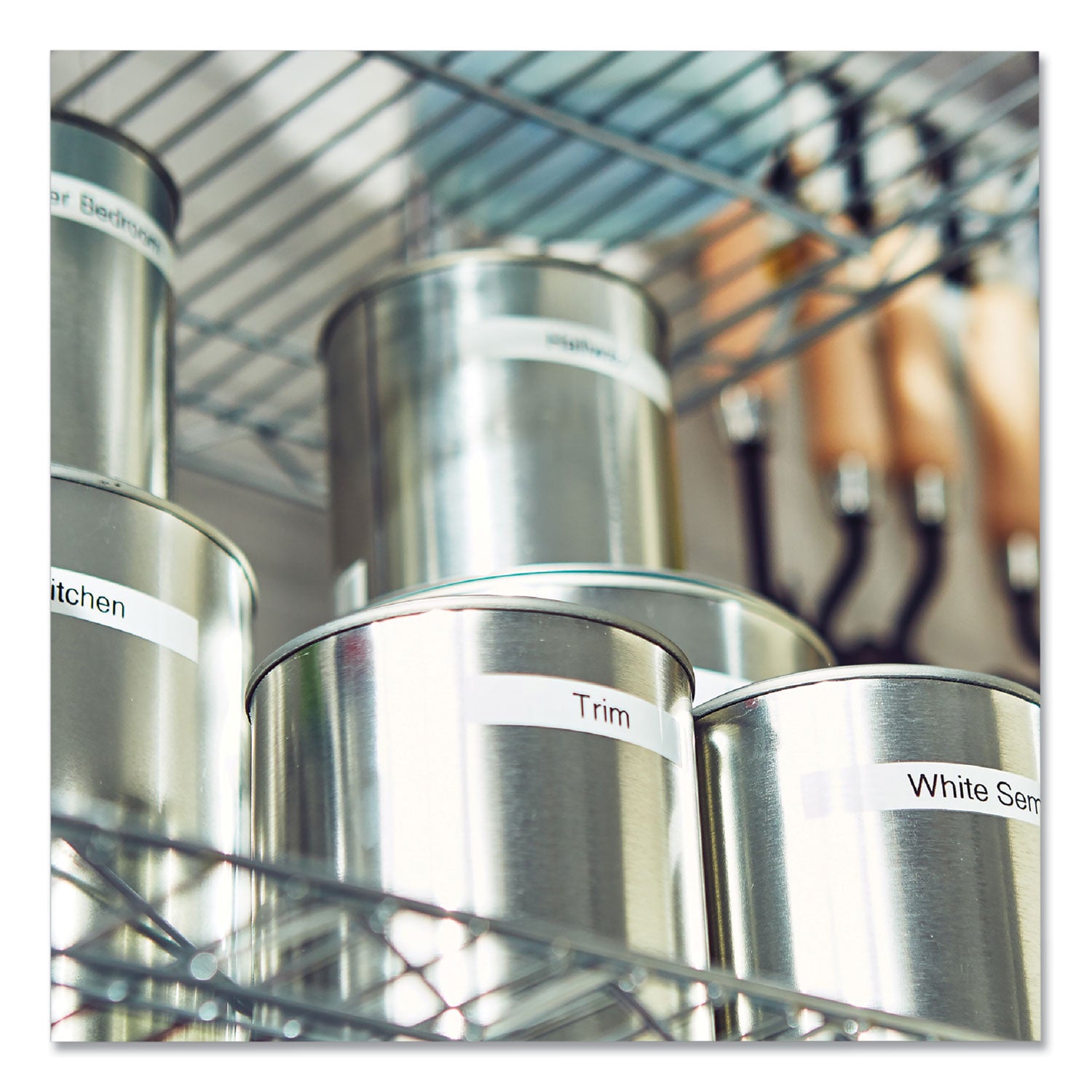 Brother P-Touch® Tze Standard Adhesive Laminated Labeling Tape, 0.7" X 26.2 Ft, Black On White, 2/pack