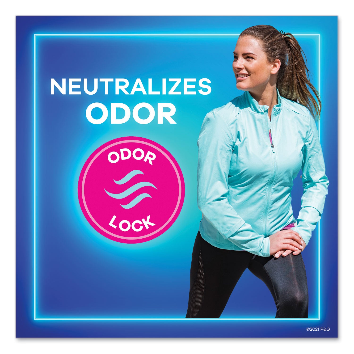 Always® Ultra Thin Pads With Wings, Size 2, Long, Super Absorbent, 32/pack, 3 Packs/carton