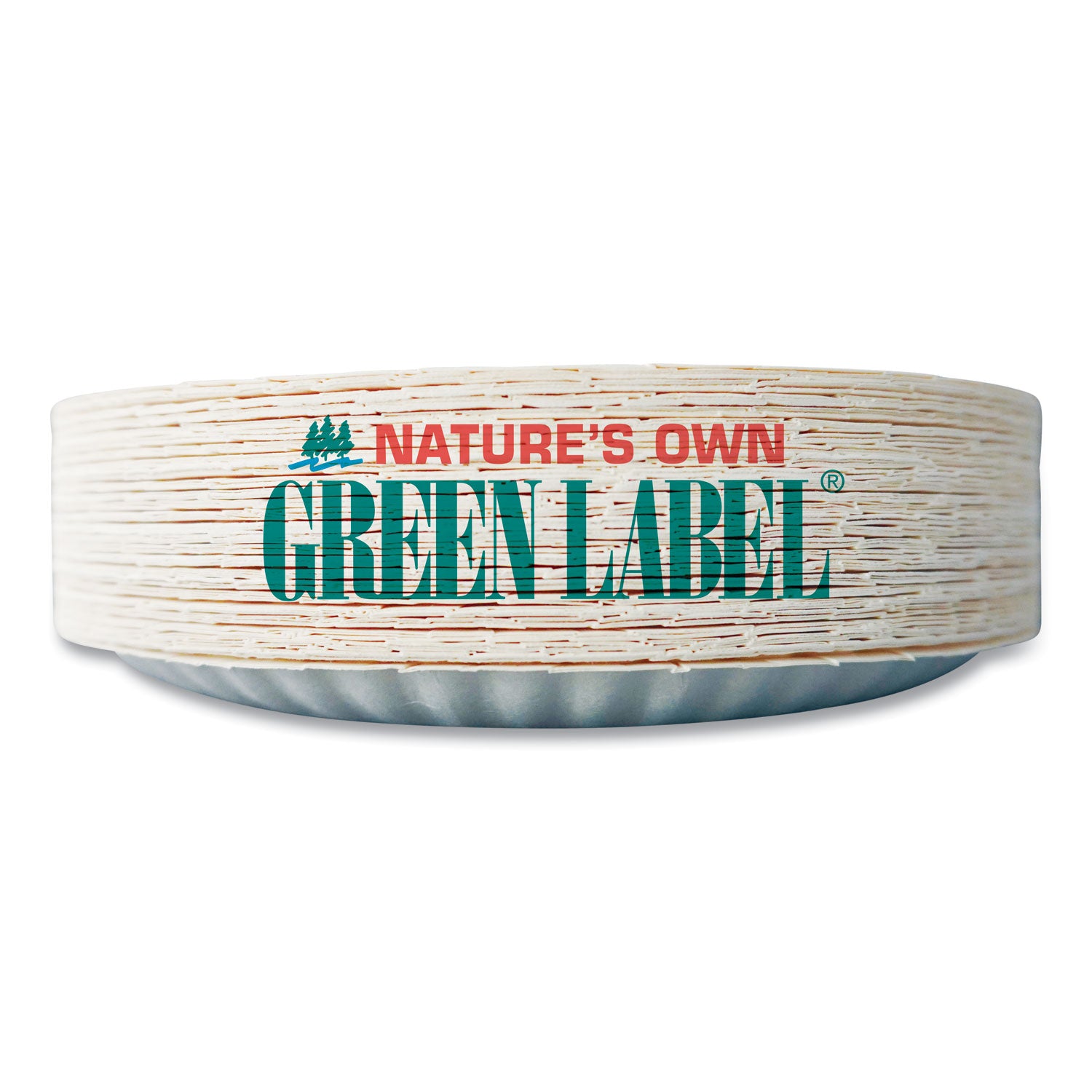 AJM Packaging Corporation White Paper Plates, 6" Dia, 100/pack, 10 Packs/carton