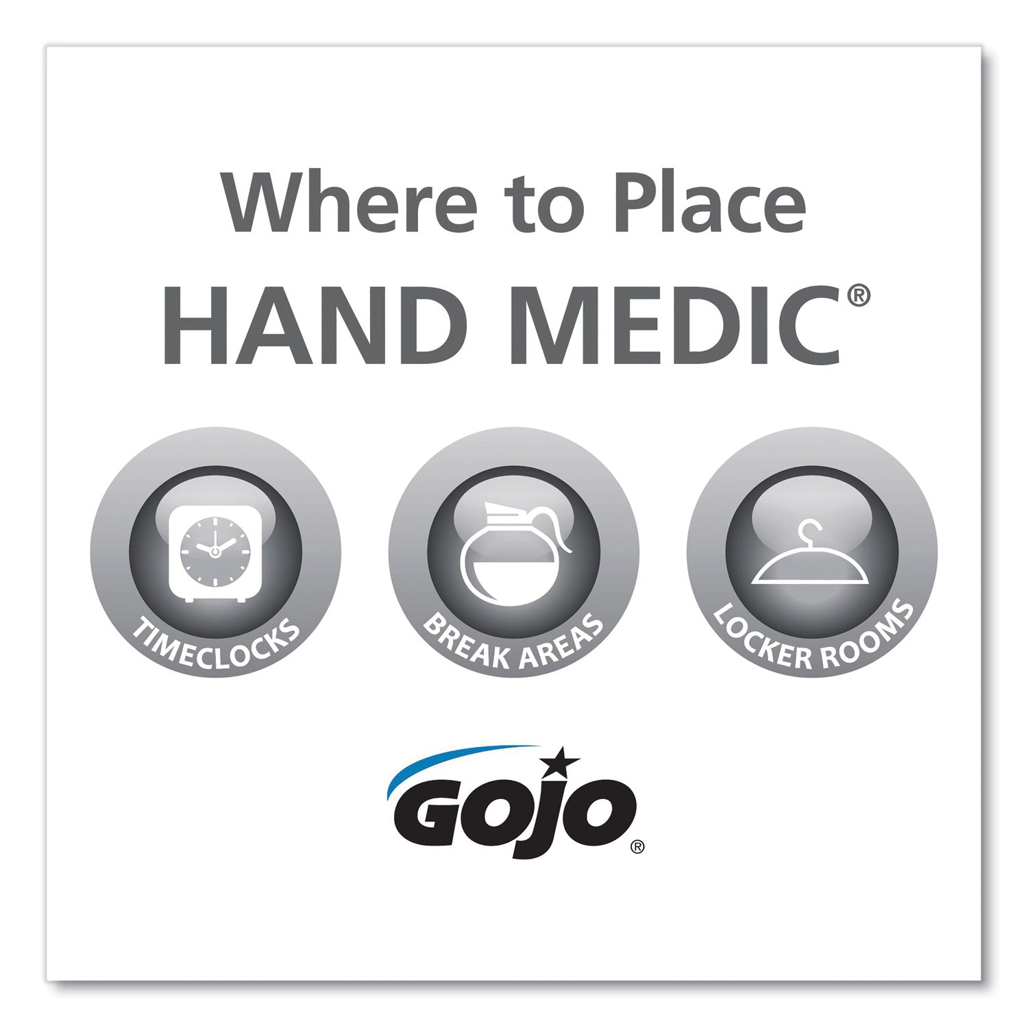 GOJO® HAND MEDIC Professional Skin Conditioner for Industrial Environments, Refill for GOJO ADX-7 Dispenser, 685 mL, 4/Carton