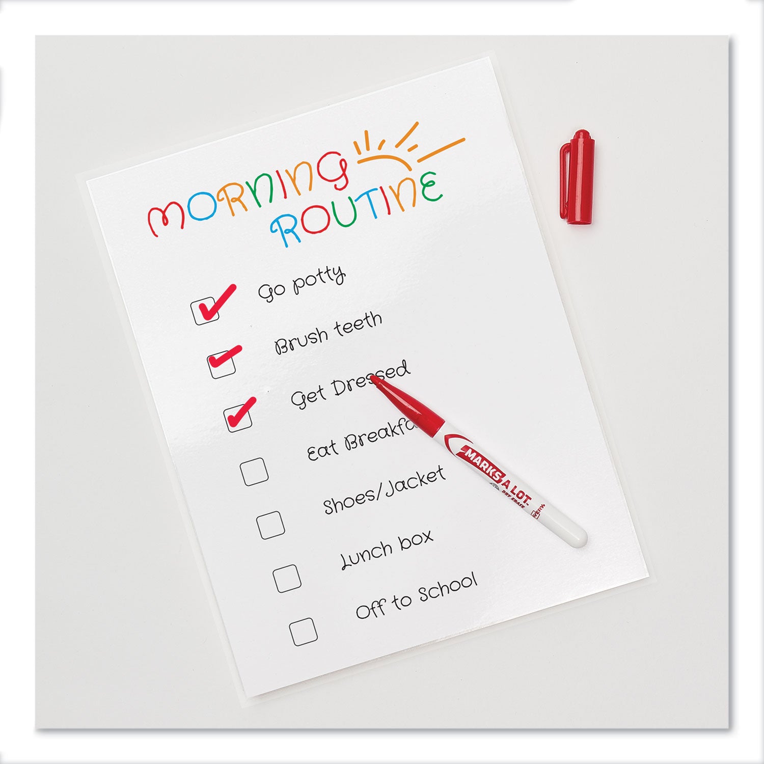 Avery® Clear Self-Adhesive Laminating Sheets, 3 Mil, 9" X 12", Matte Clear, 50/box