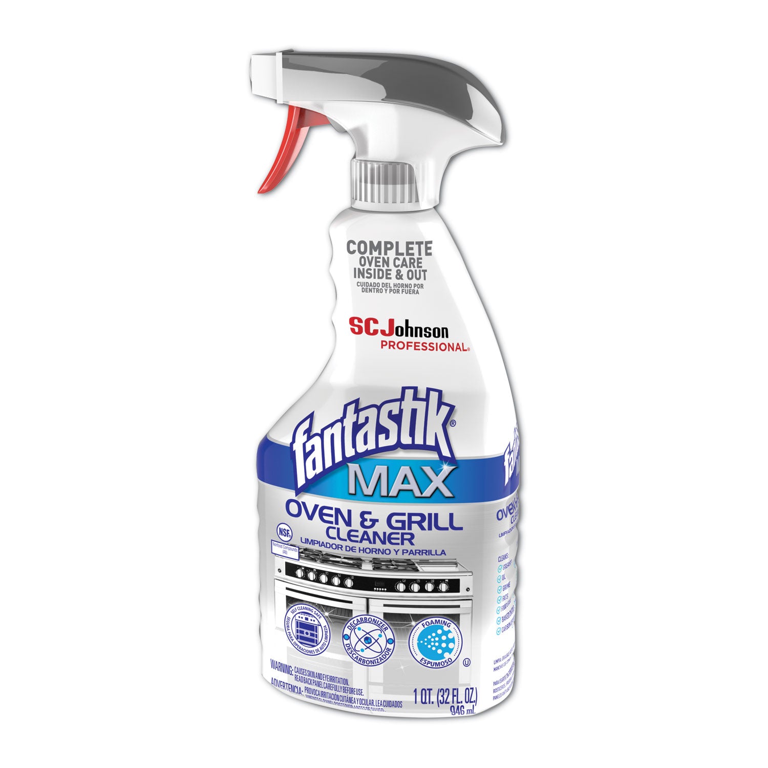Fantastik® MAX Max Oven And Grill Cleaner, 32 Oz Bottle