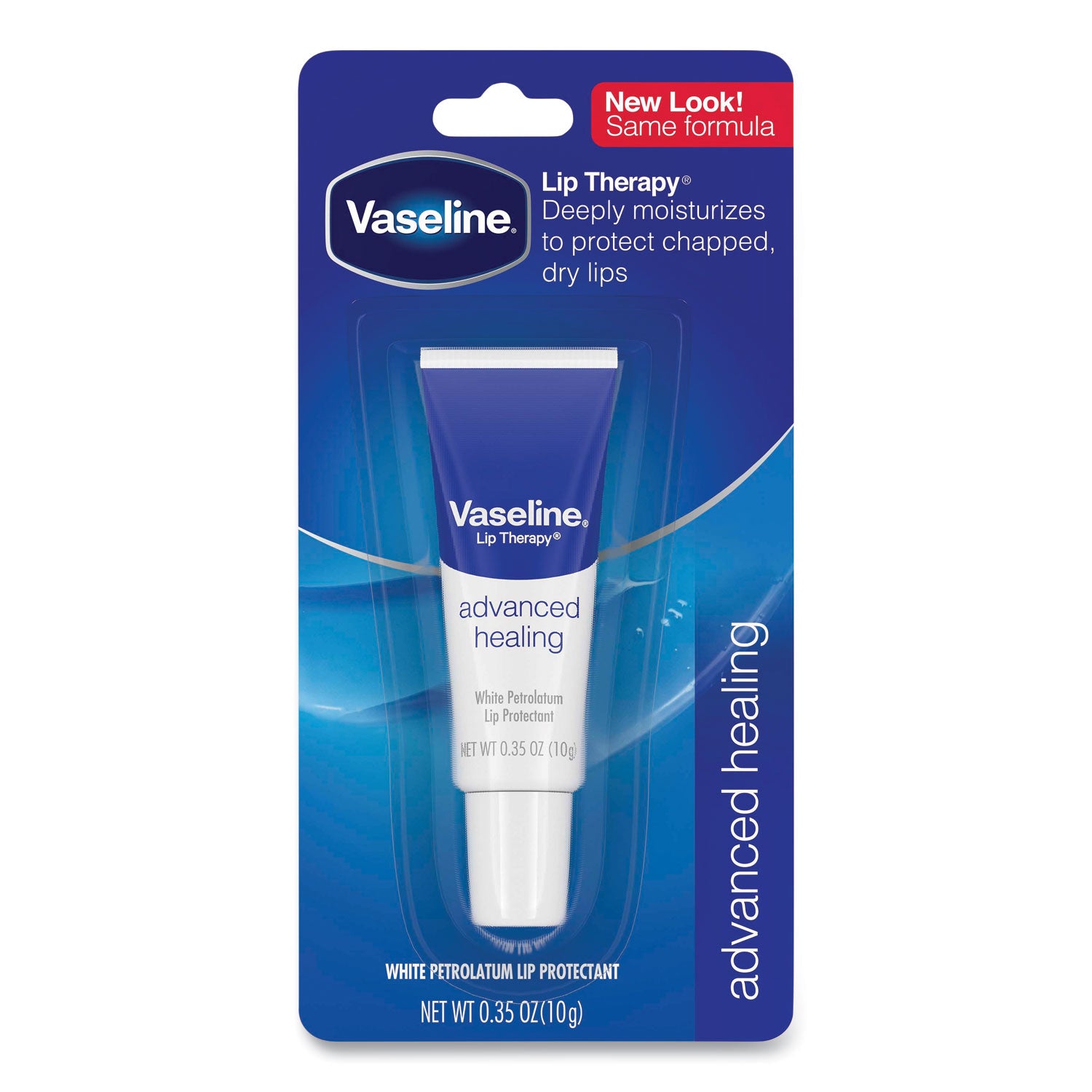Vaseline® Lip Therapy Advanced Lip Balm, Original, 0.35 oz Tube