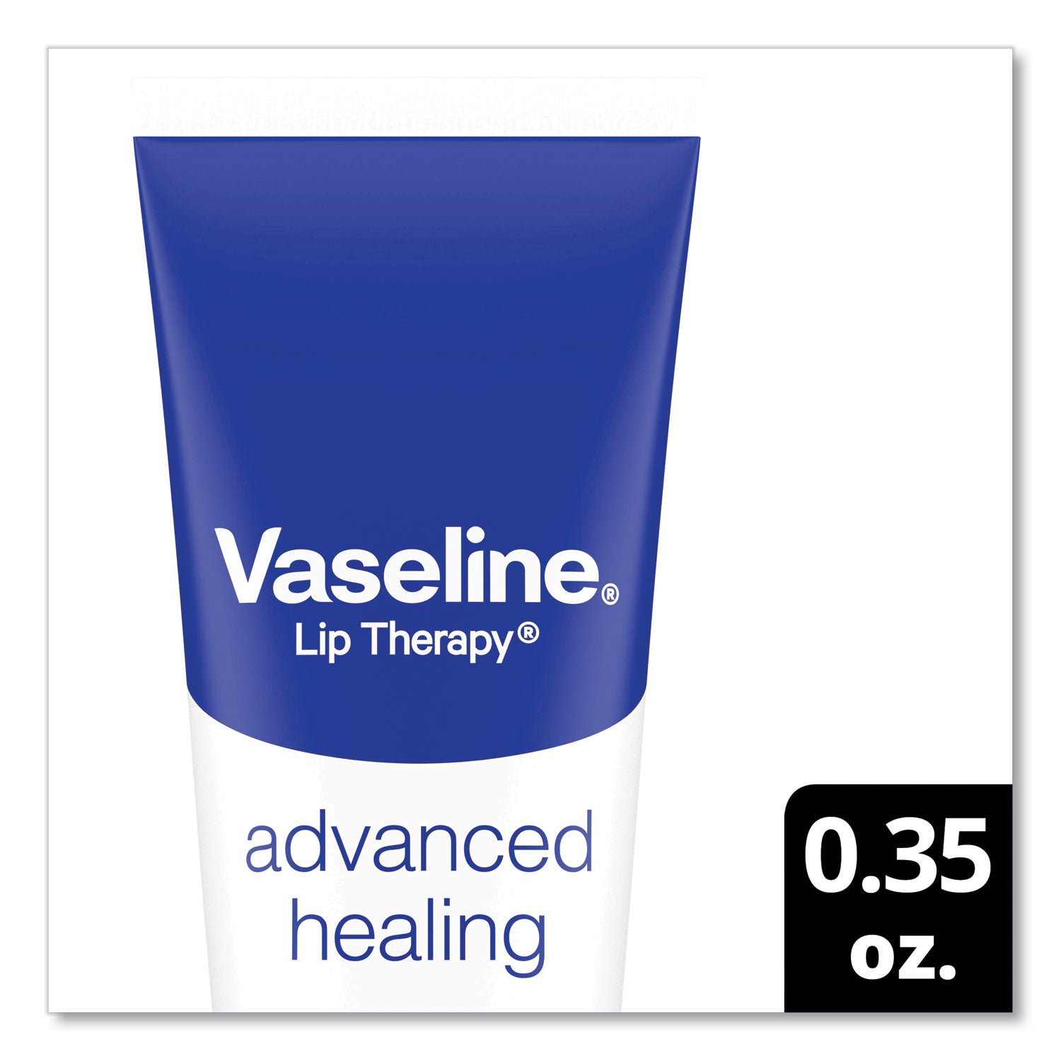 Vaseline® Lip Therapy Advanced Lip Balm, Original, 0.35 oz Tube