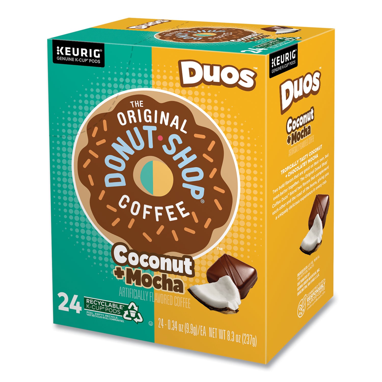 The Original Donut Shop® Coconut Mocha K-Cups, 24/box