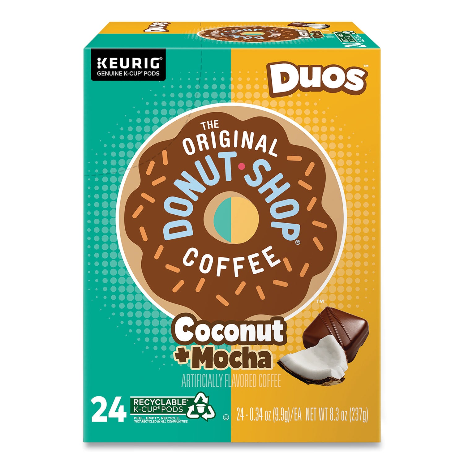 The Original Donut Shop® Coconut Mocha K-Cups, 24/box