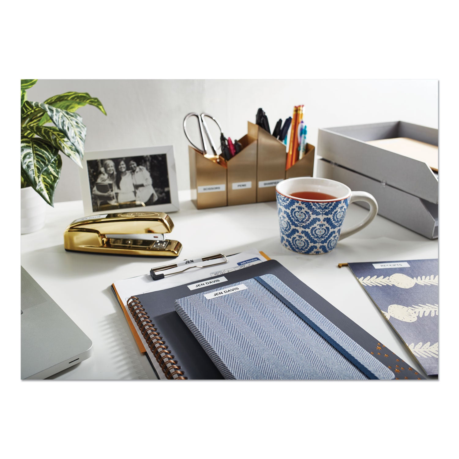 DYMO® Letratag Plastic Label Tape Cassette, 0.5" X 13 Ft, White