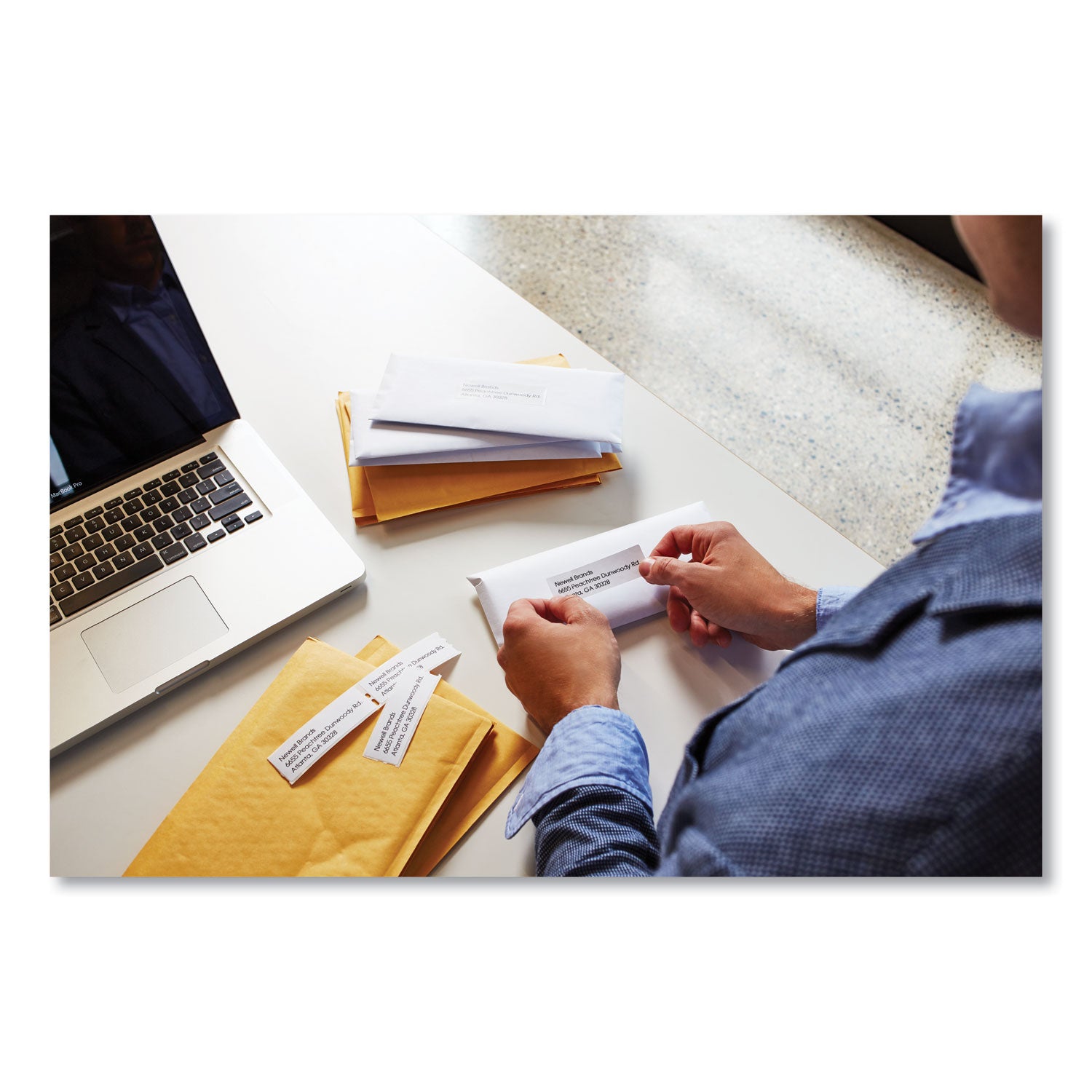 DYMO® Labelwriter Address Labels, 1.12" X 3.5", White, 350 Labels/roll, 2 Rolls/pack