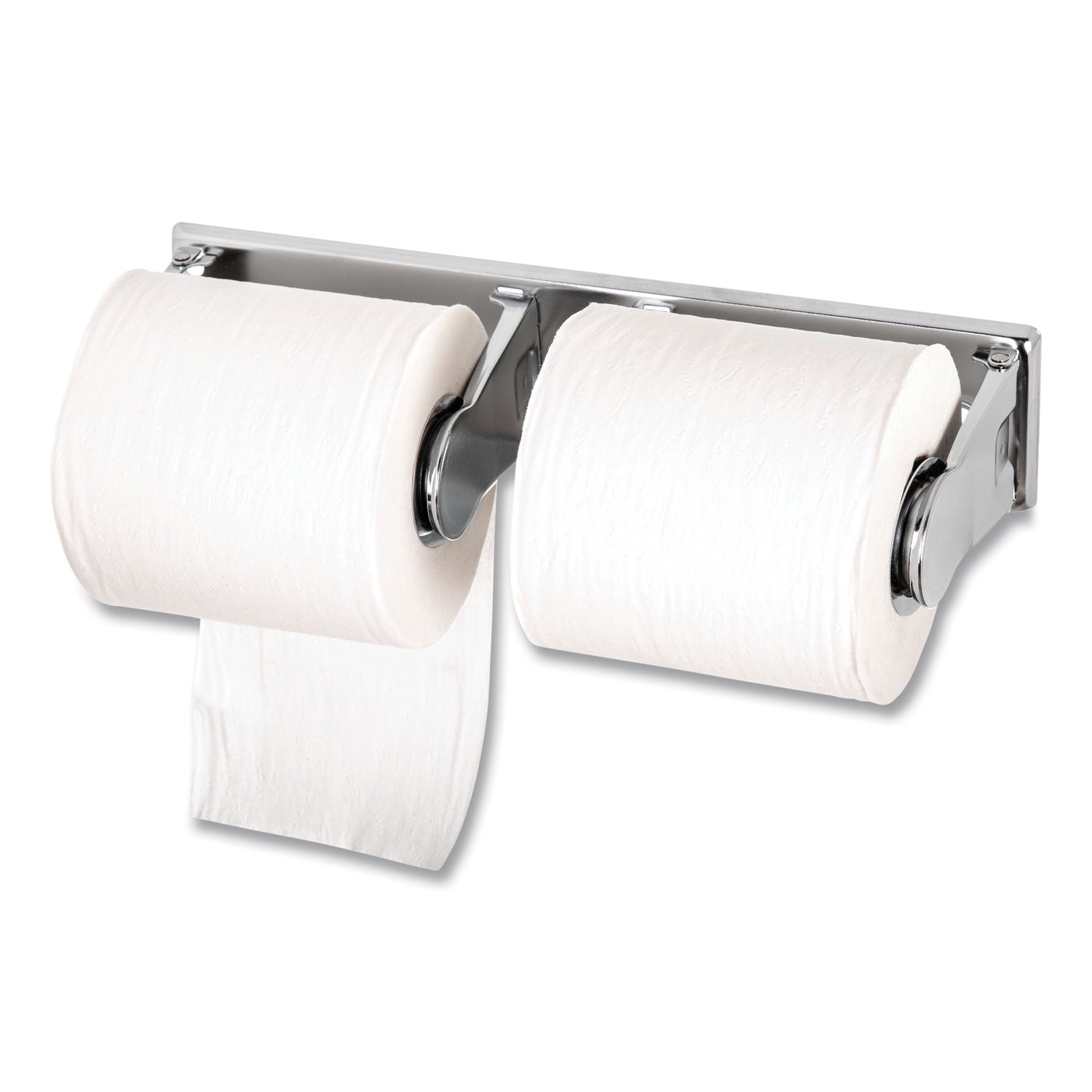 San Jamar® Locking Toilet Tissue Dispenser, 12.38 x 4.5 x 2.75, Chrome