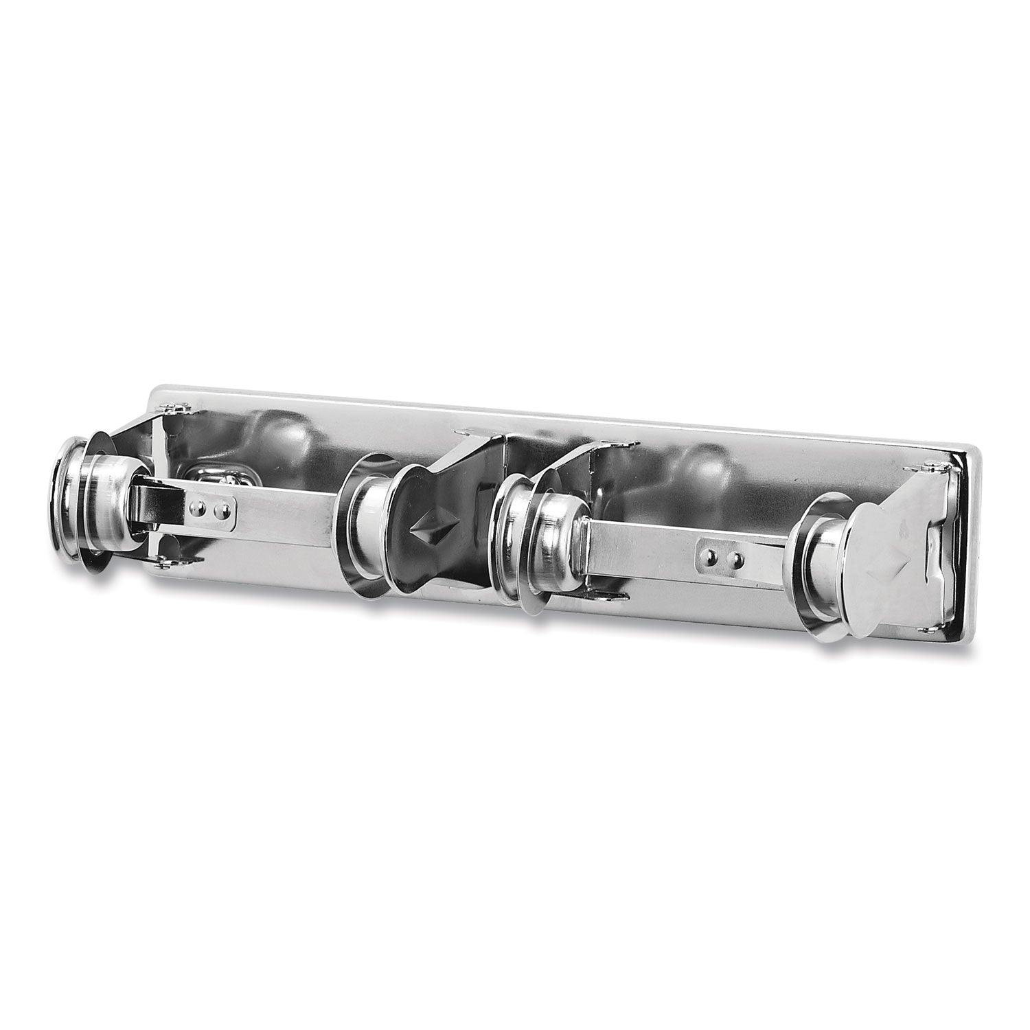 San Jamar® Locking Toilet Tissue Dispenser, 12.38 x 4.5 x 2.75, Chrome