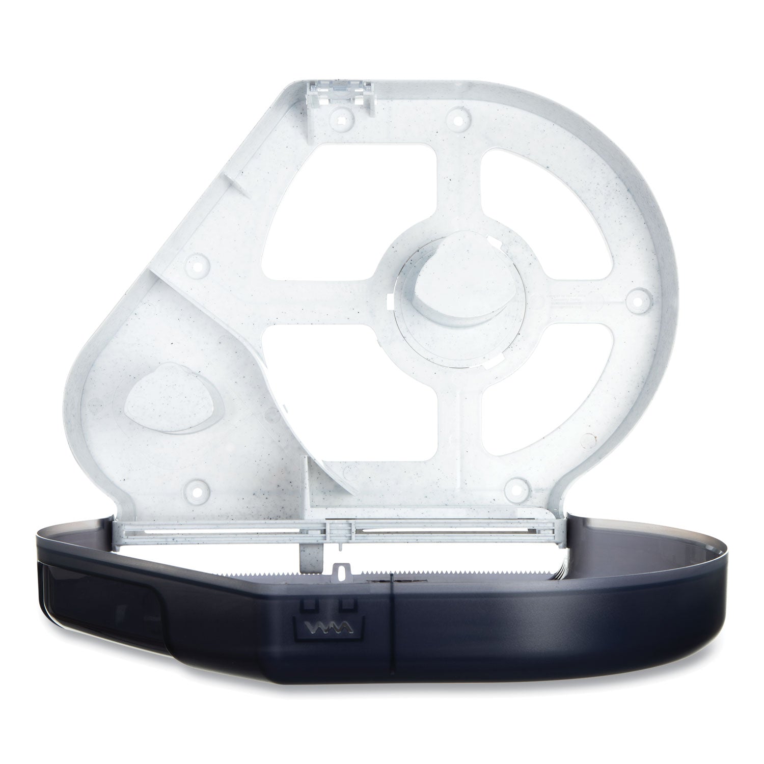 San Jamar® Quantum 12"-13" JBT Dispenser, Classic, 22 x 5.88 x 16.5, Transparent Black Pearl