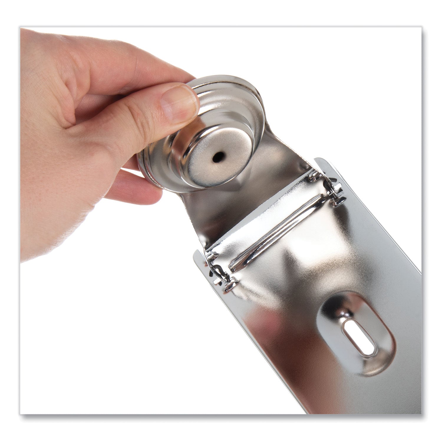 San Jamar® Perforated Roll Towel Dispenser For 11 Inch Roll, 13.25 X 4.63 X 2.88, Chrome