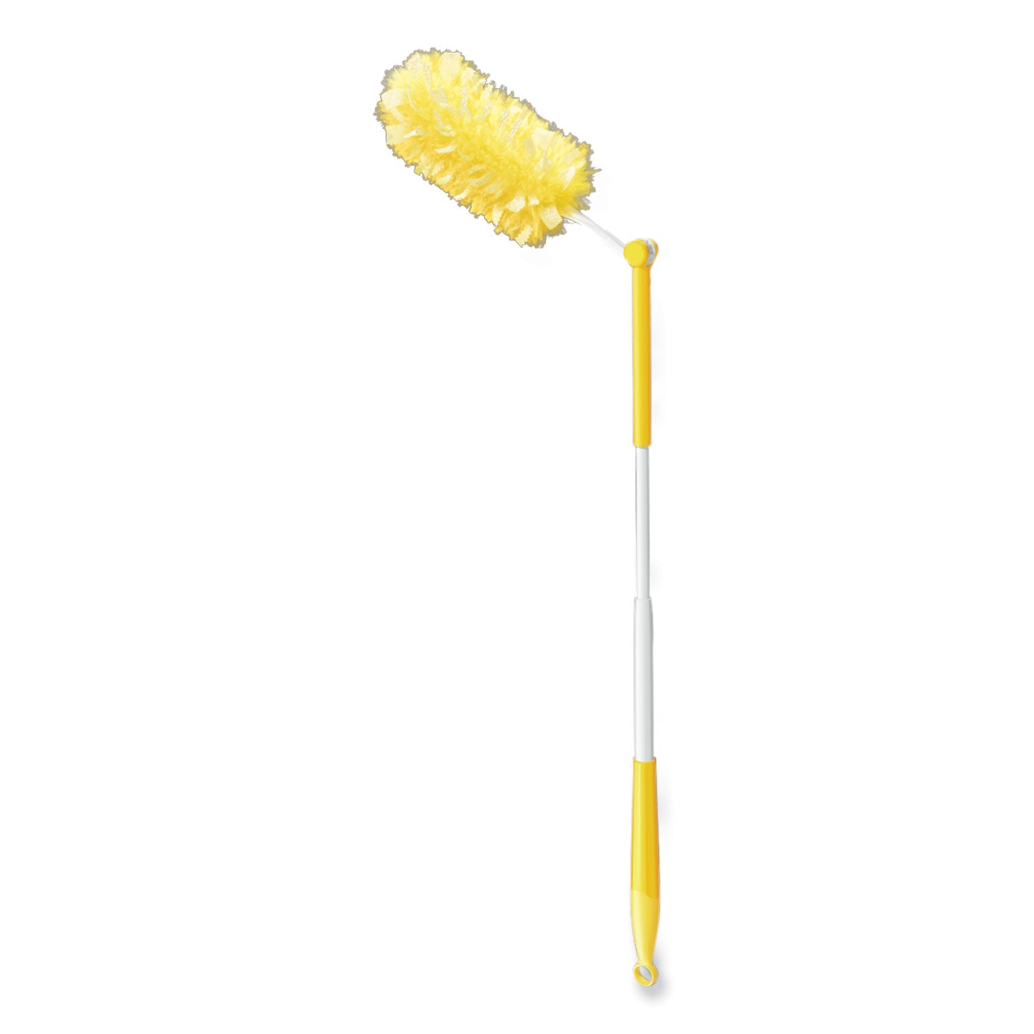 Swiffer® Heavy Duty Dusters With Extendable Handle, Plastic Handle Extends To 3 Ft, 1 Handle And 3 Dusters/kit, 6 Kits/carton