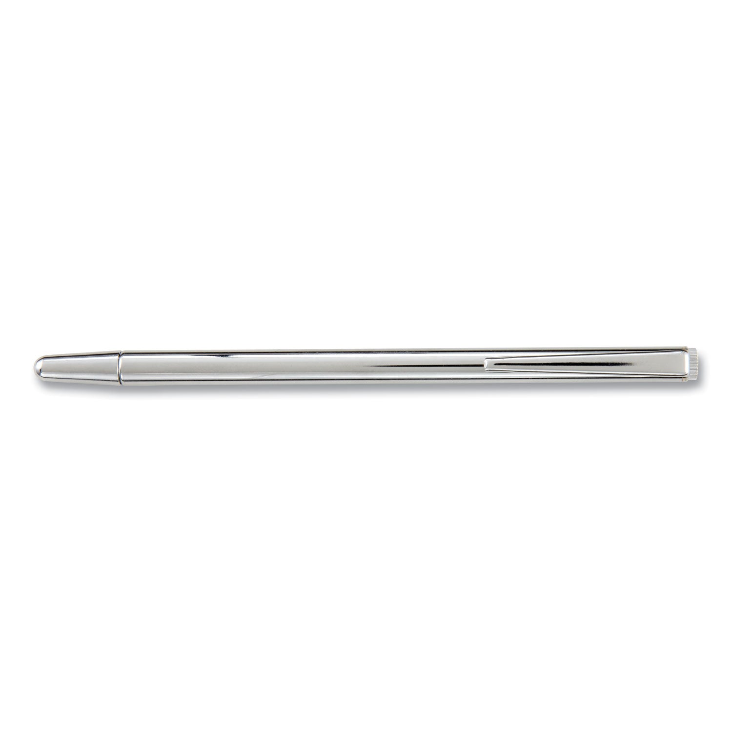 Apollo® Slimline Pen-Size Pocket Pointer With Clip, Extends To 24.5", Silver