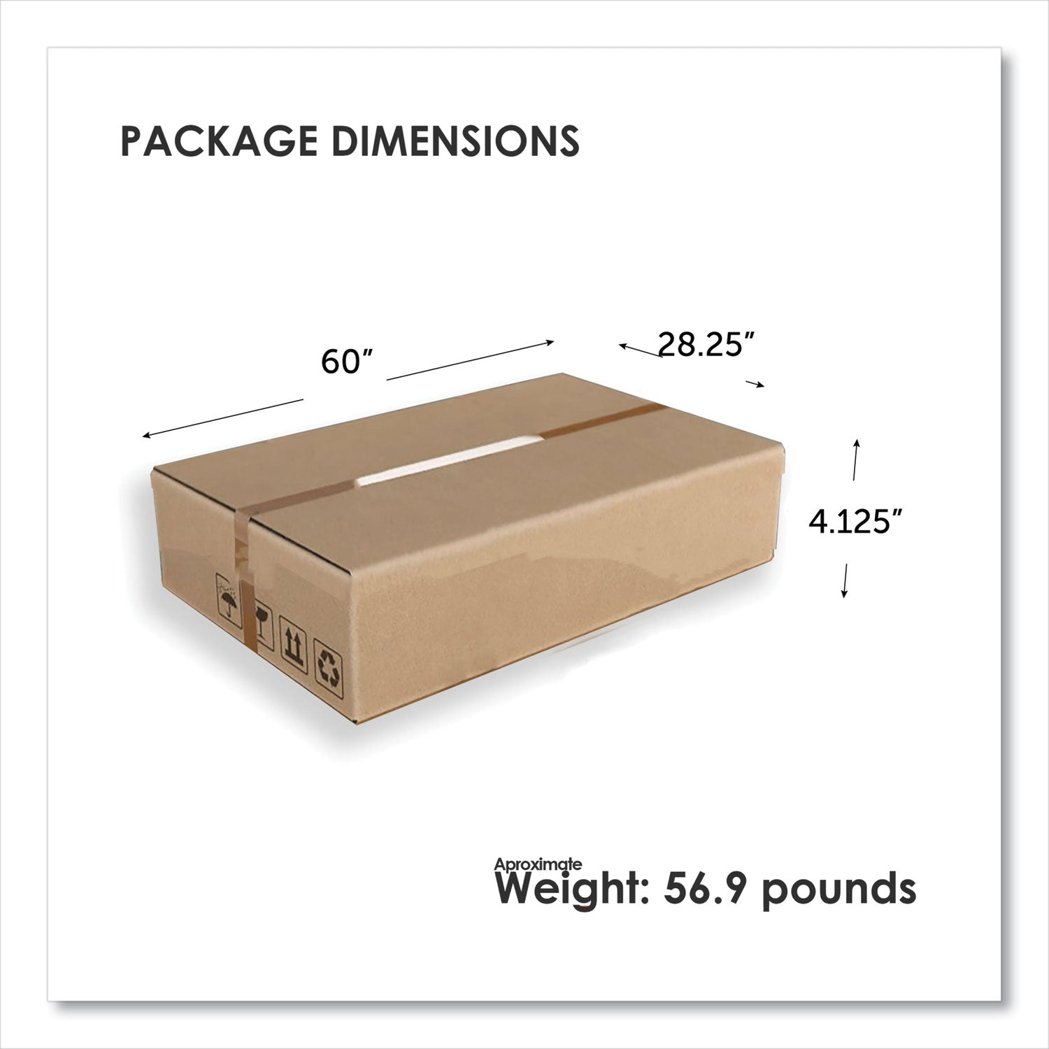 Linea Italia® Trento Line Rectangular Desk, 59.13" X 23.63" X 29.5", Cherry