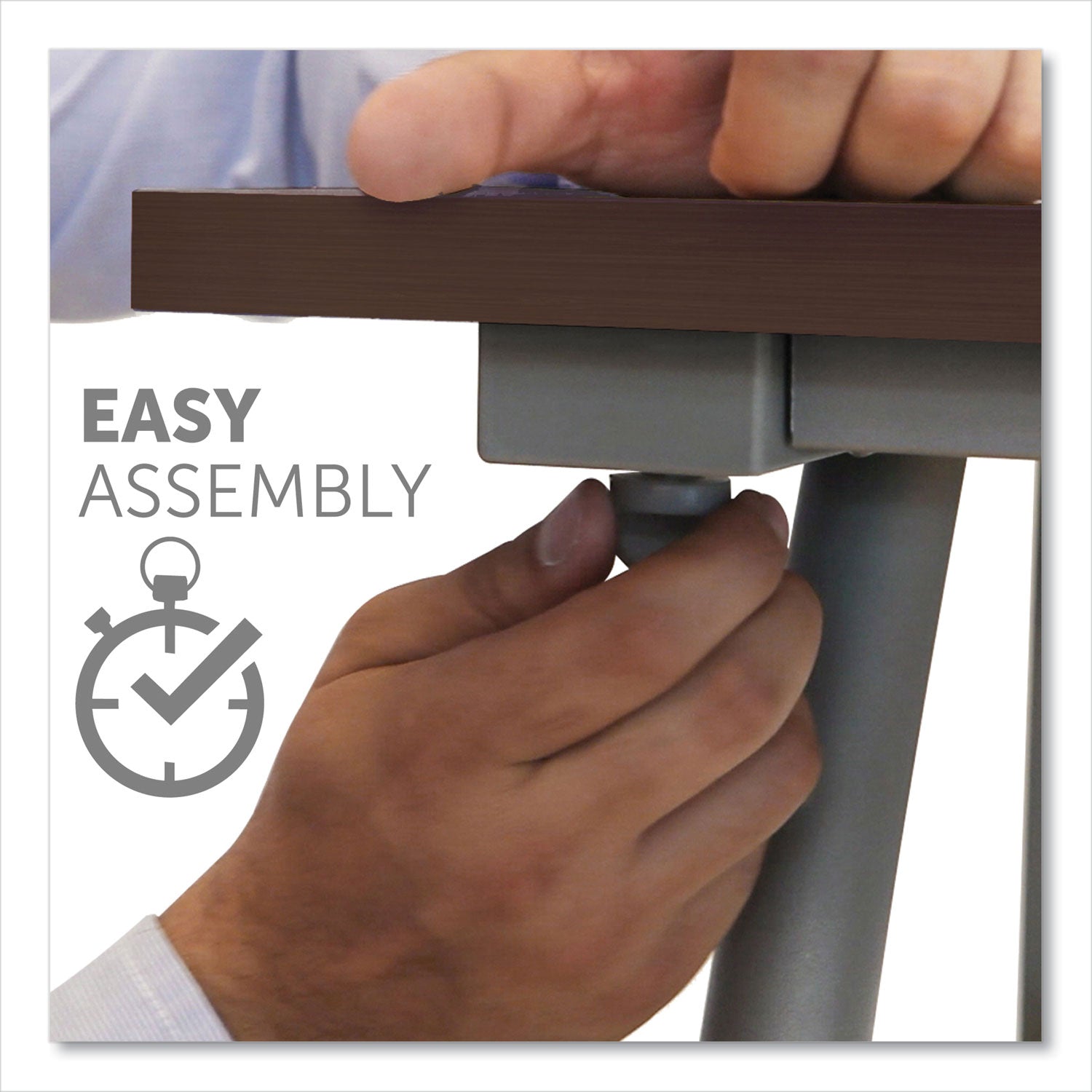 Linea Italia® Trento Line Rectangular Desk, 59.13" X 23.63" X 29.5", Cherry