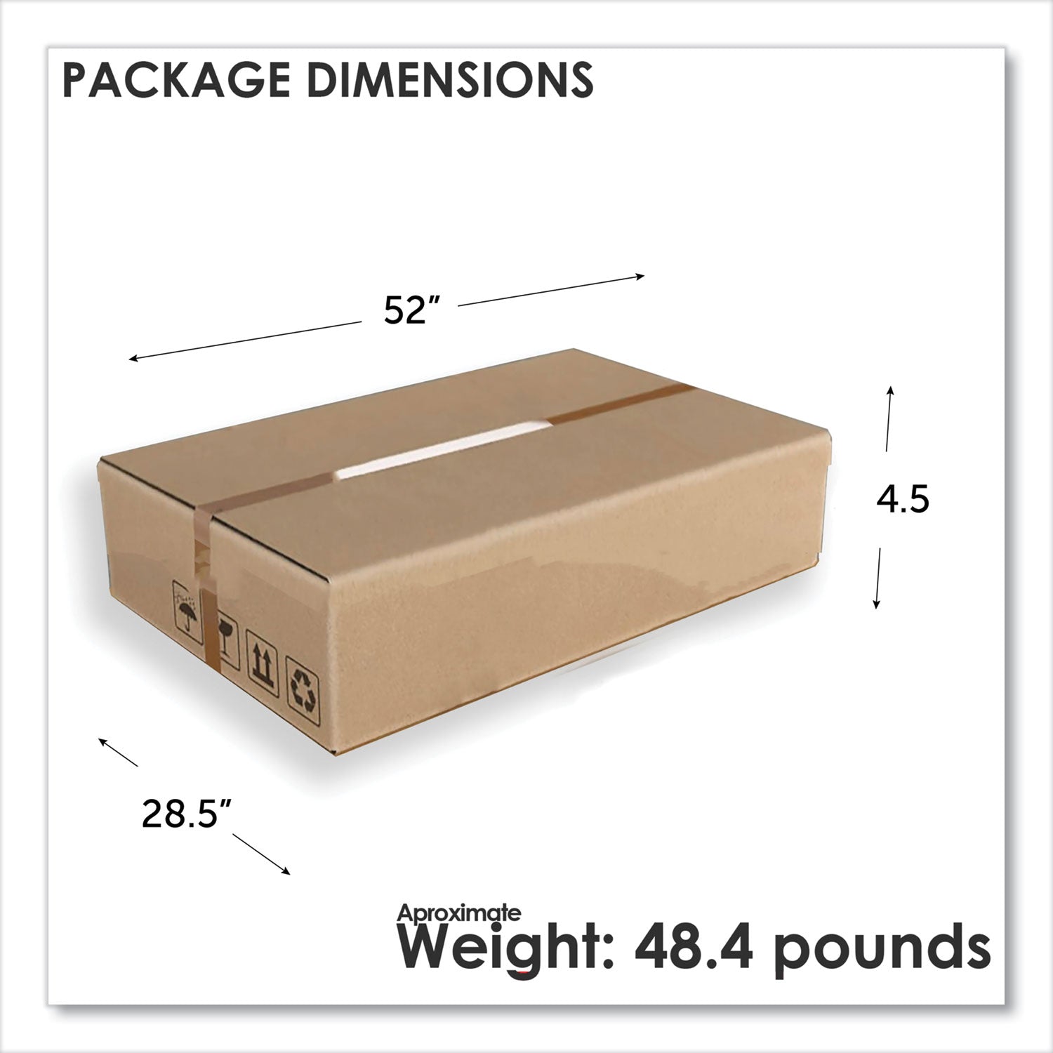 Linea Italia® Trento Line Rectangular Desk, 47.25" X 23.63" X 29.5", Cherry