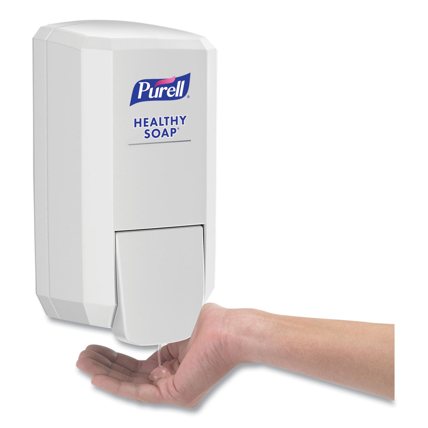 PURELL® Cs2 Hand Sanitizer Dispenser, 1,000 Ml, 5.14 X 3.83 X 10, White, 6/carton
