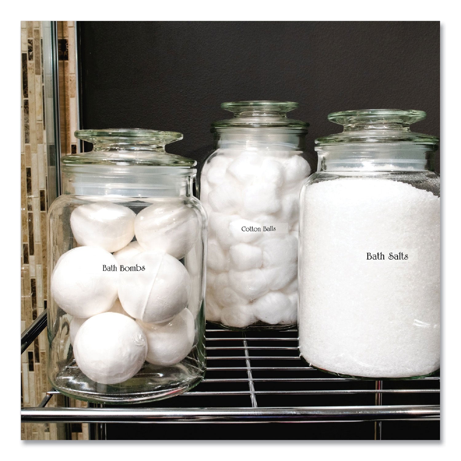 Brother P-Touch® Tze Standard Adhesive Laminated Labeling Tape, 0.35" X 26.2 Ft, Black On Clear