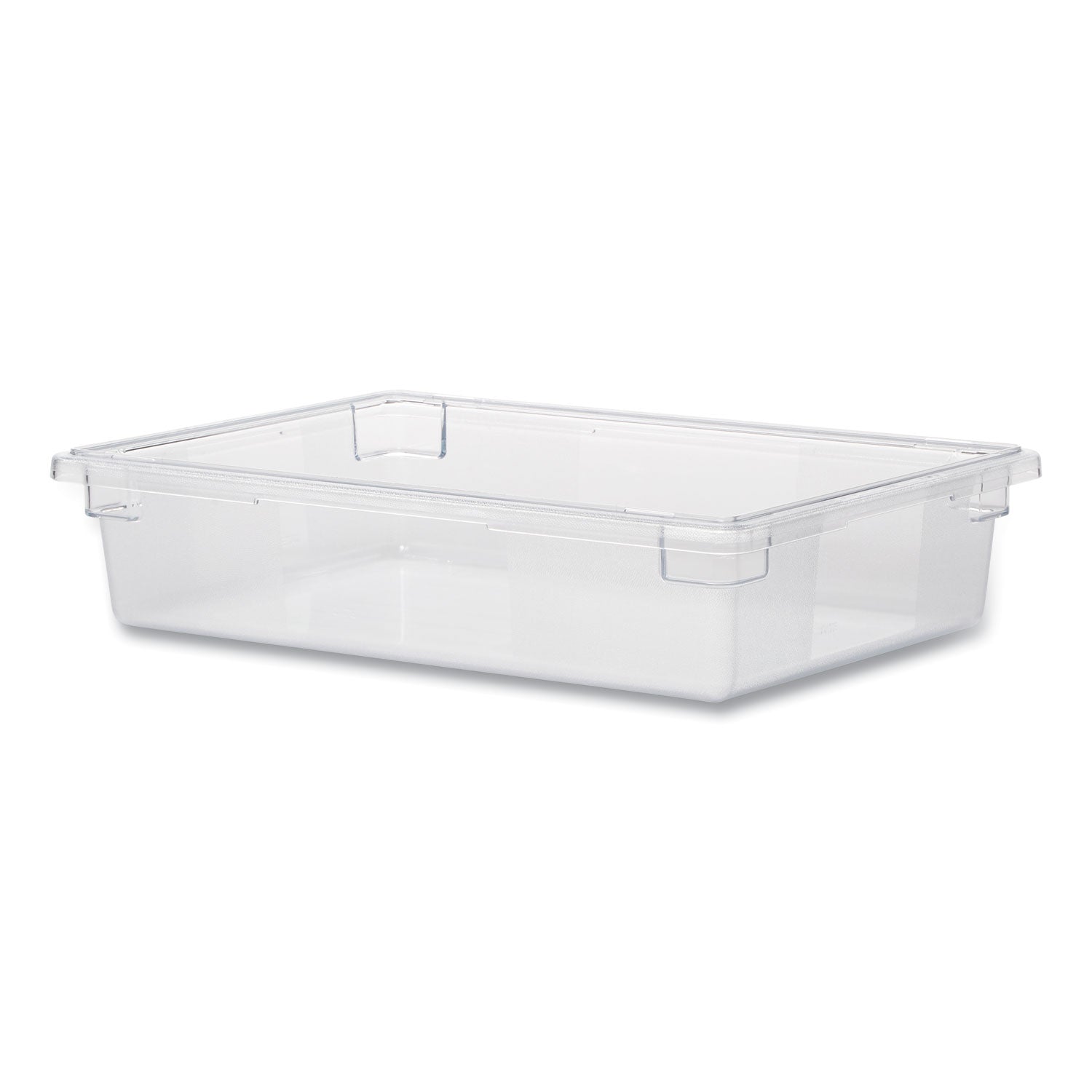 Rubbermaid® Commercial Food/Tote Boxes, 8.5 gal, 26 x 18 x 6, Clear, Plastic