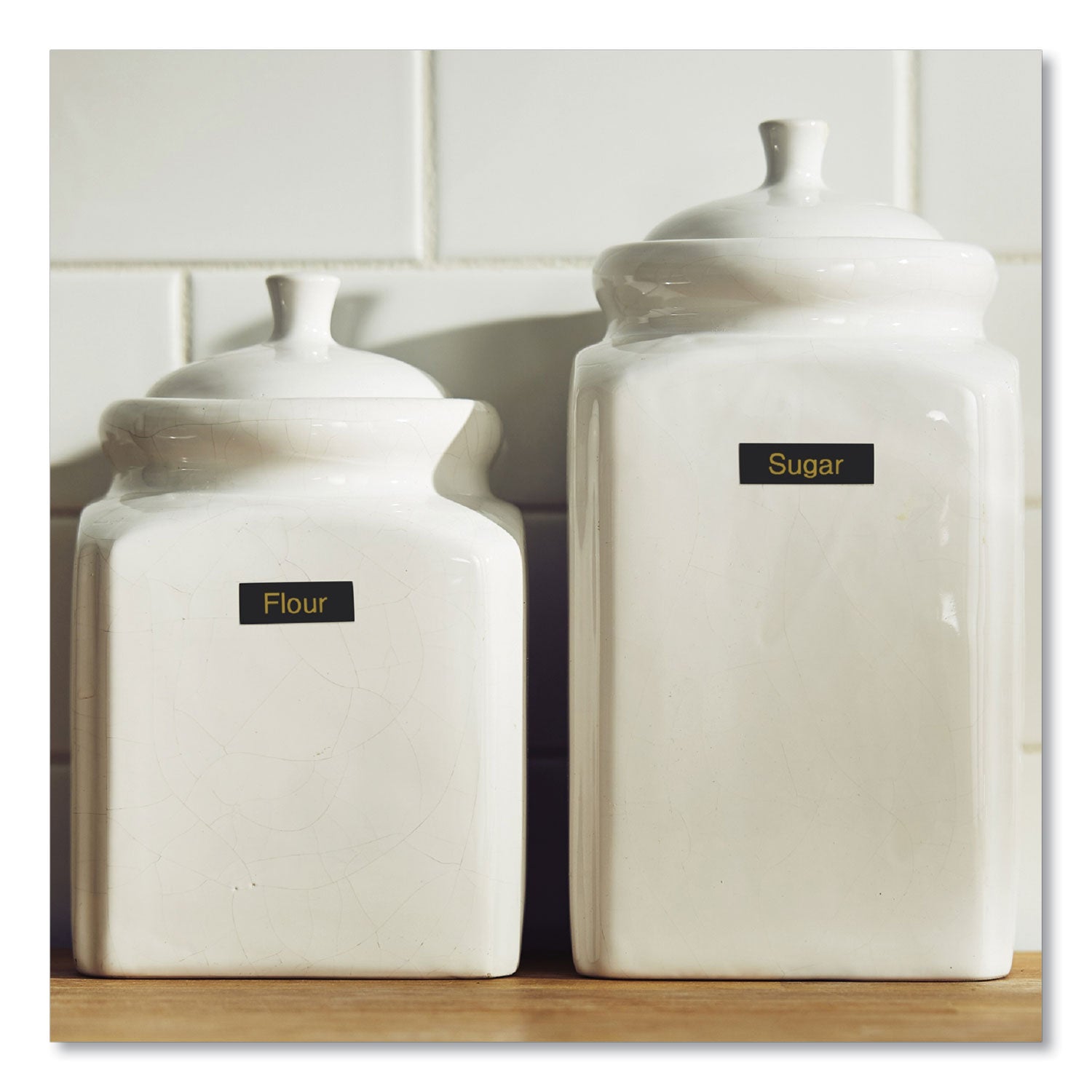 Brother P-Touch® Tze Standard Adhesive Laminated Labeling Tape, 0.47" X 26.2 Ft, Gold On Black