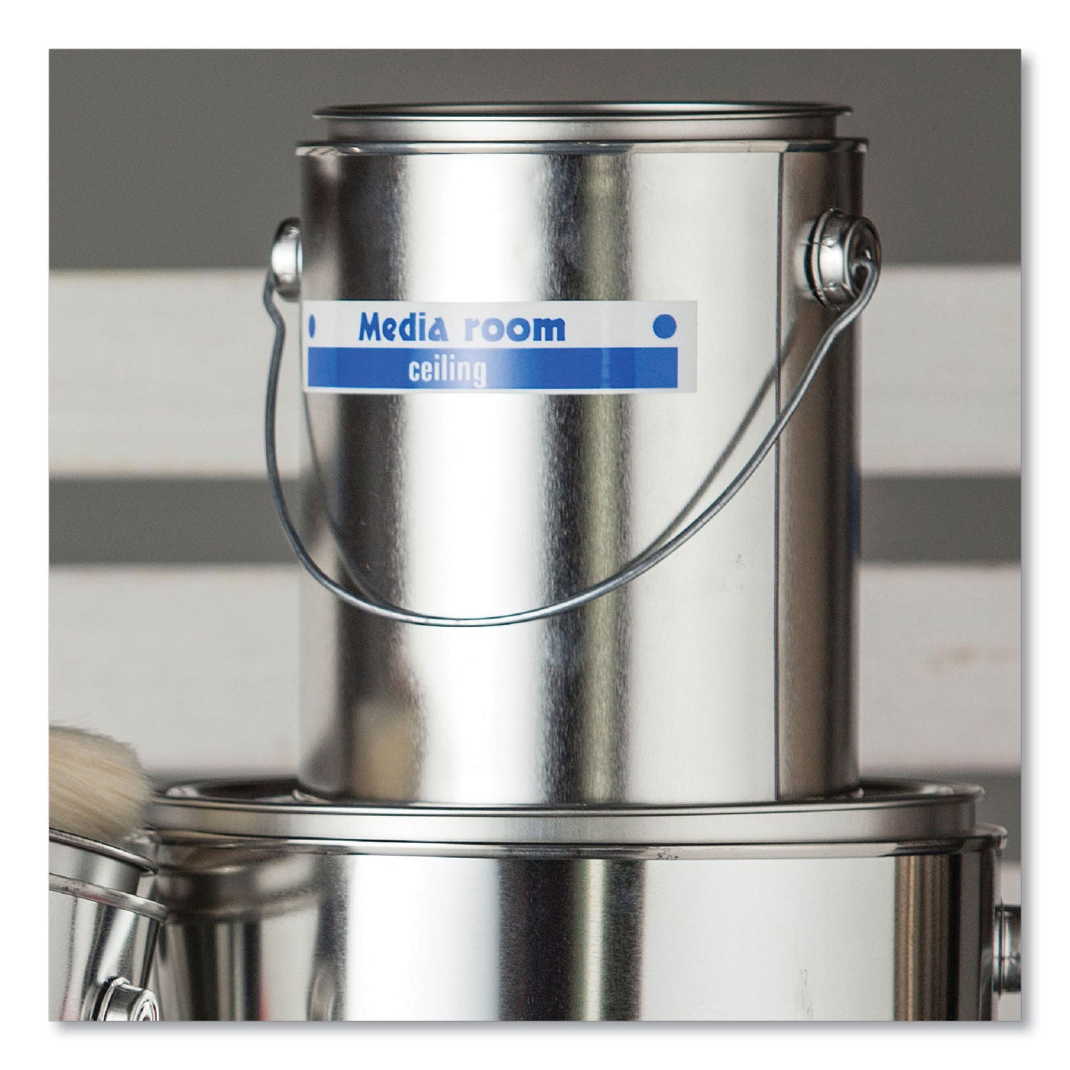 Brother P-Touch® Tze Standard Adhesive Laminated Labeling Tape, 0.7" X 26.2 Ft, Blue On White