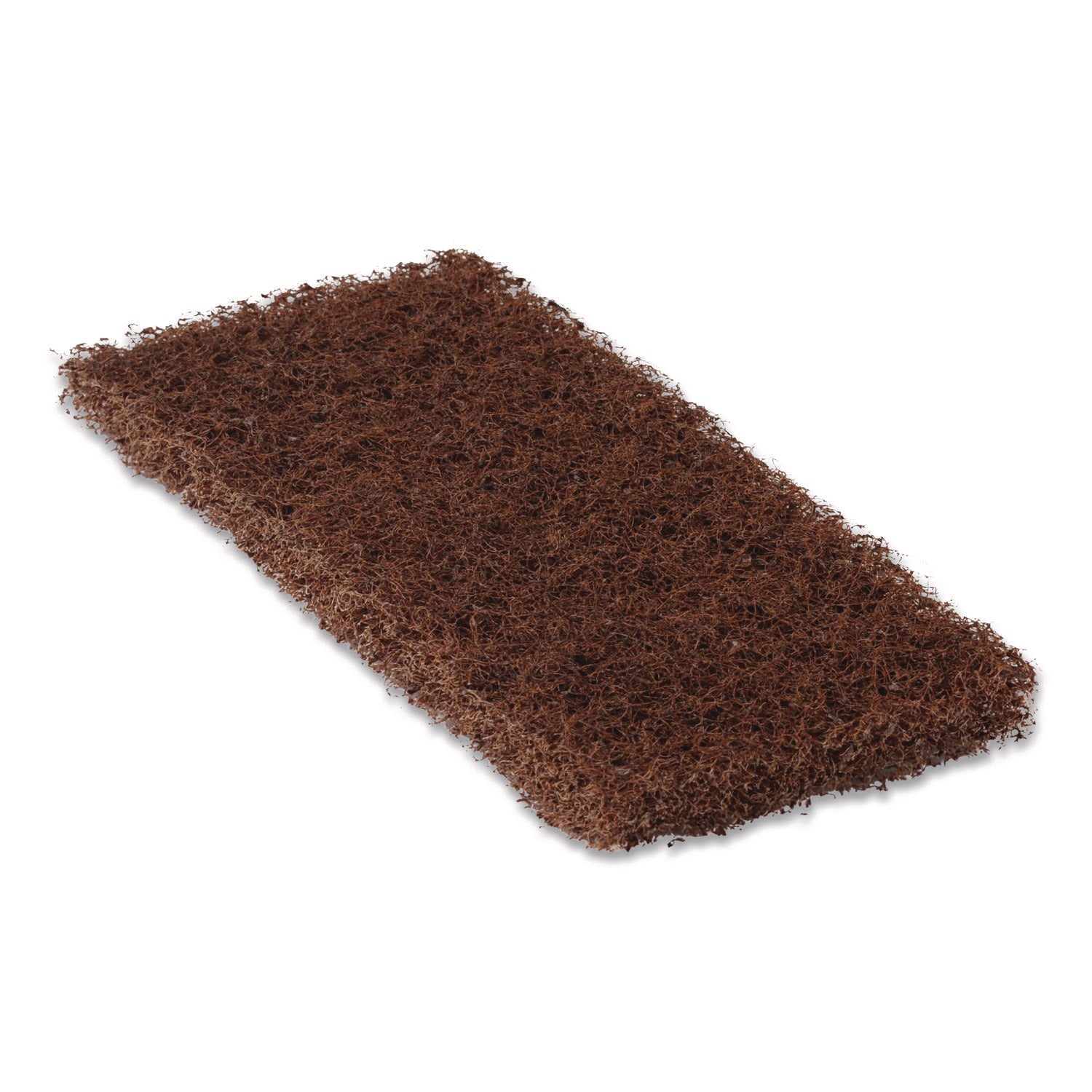Americo® Octopus Heavy Duty Cleaning Pad, 5 x 9, Brown, 20/Carton
