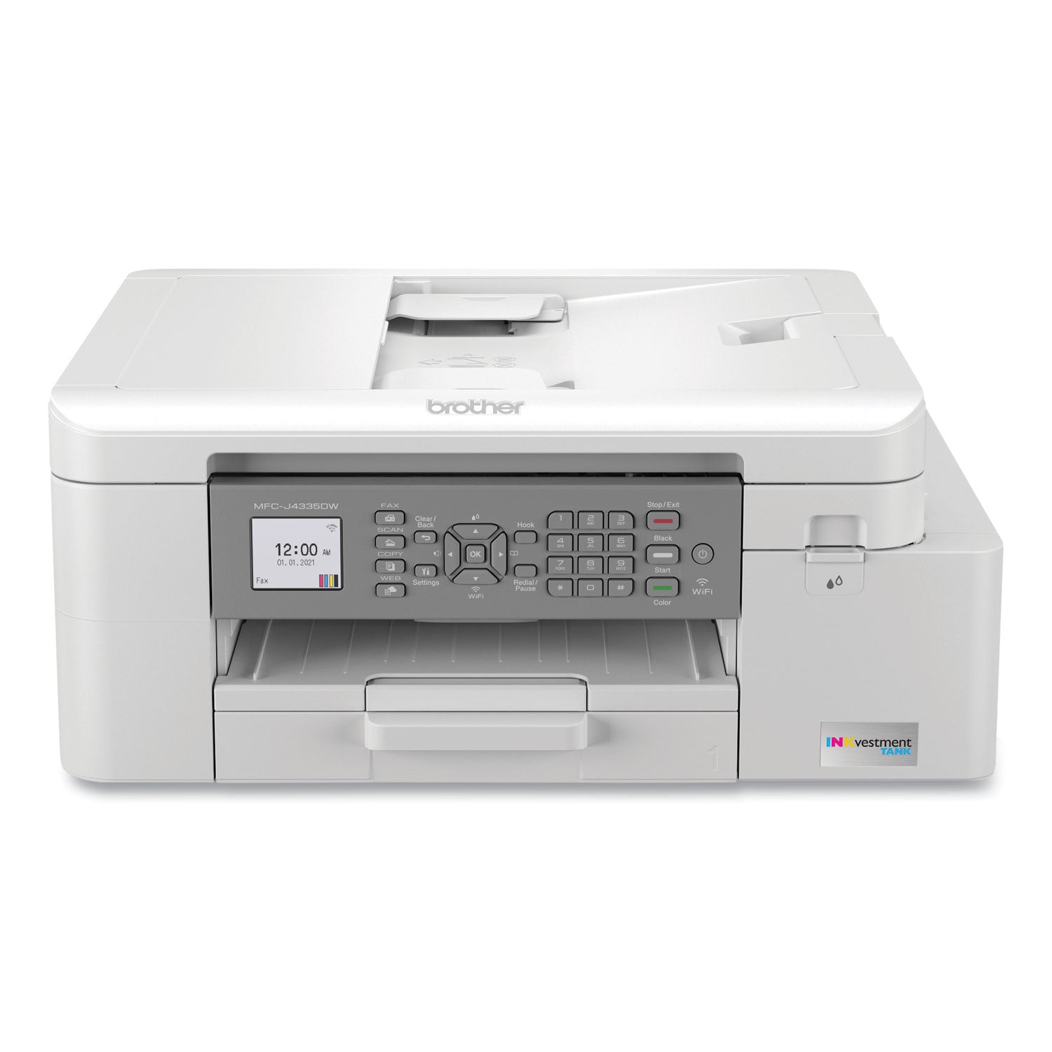 MFC-J4335DW All-in-One Color Inkjet Printer, Copy/Fax/Print/Scan