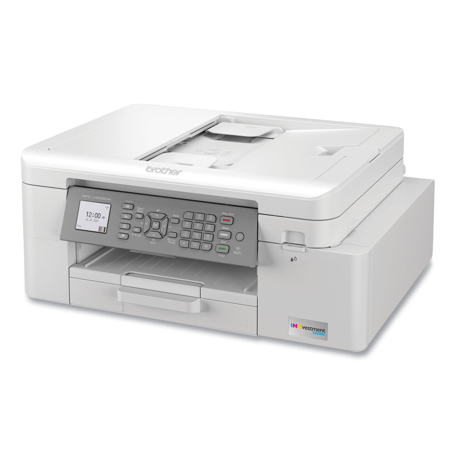 Brother Mfc-J4335dw All-In-One Color Inkjet Printer, Copy/fax/print/scan