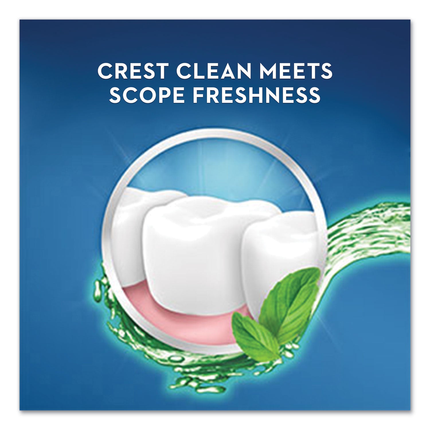 Crest® + Scope Rinse, Classic Mint, 36 Ml Bottle, 180/carton