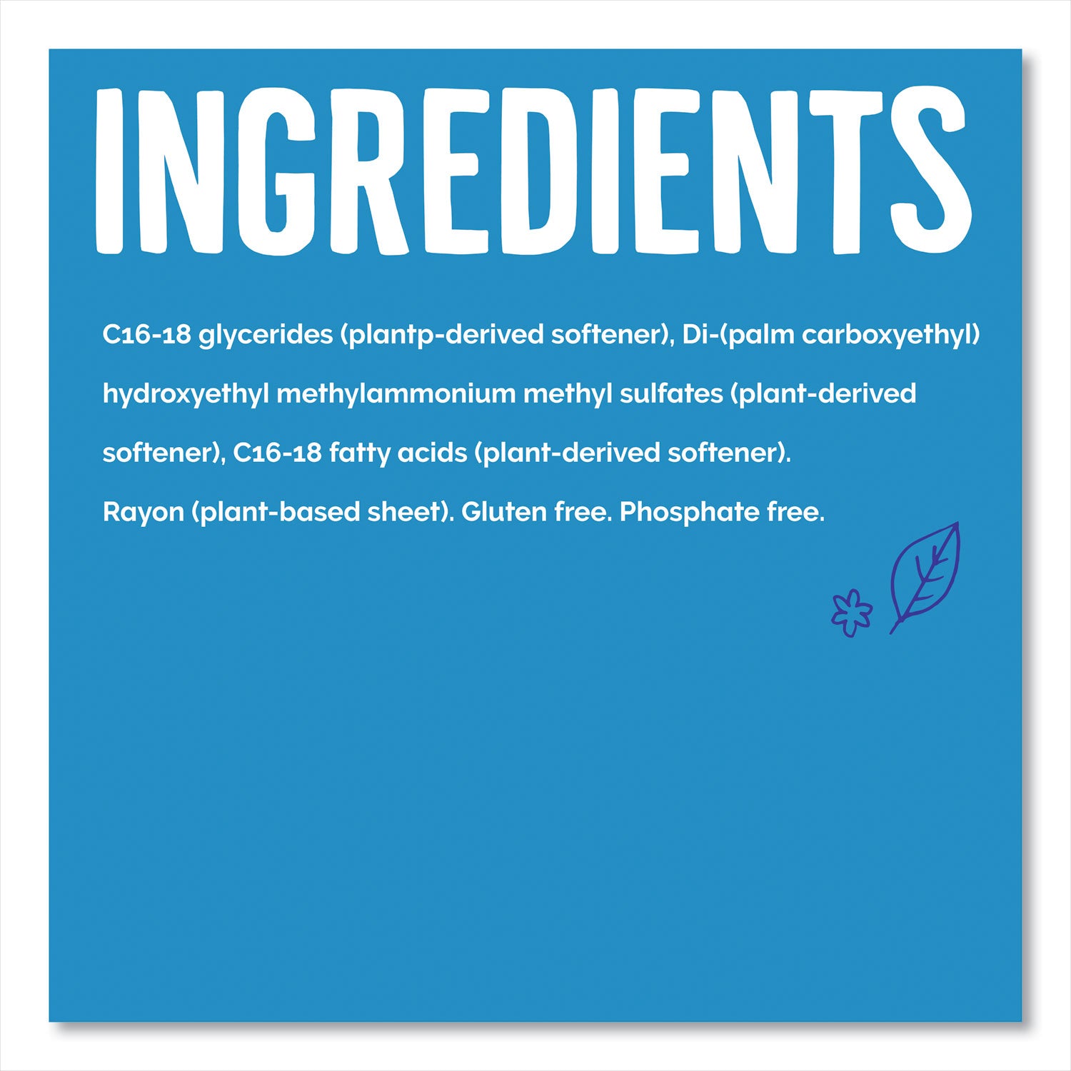 Seventh Generation® Natural Fabric Softener Sheets, Unscented, 80 Sheets/box