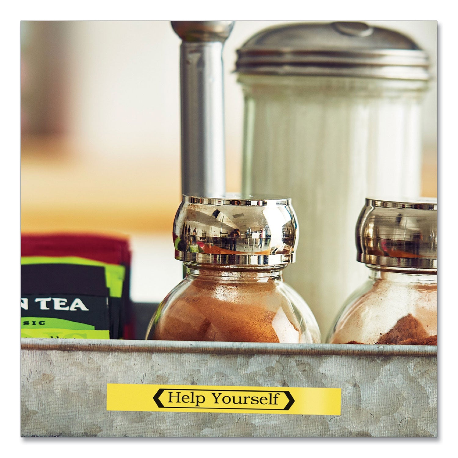 Brother P-Touch® Tze Extra-Strength Adhesive Laminated Labeling Tape, 0.35" X 26.2 Ft, Black On Yellow