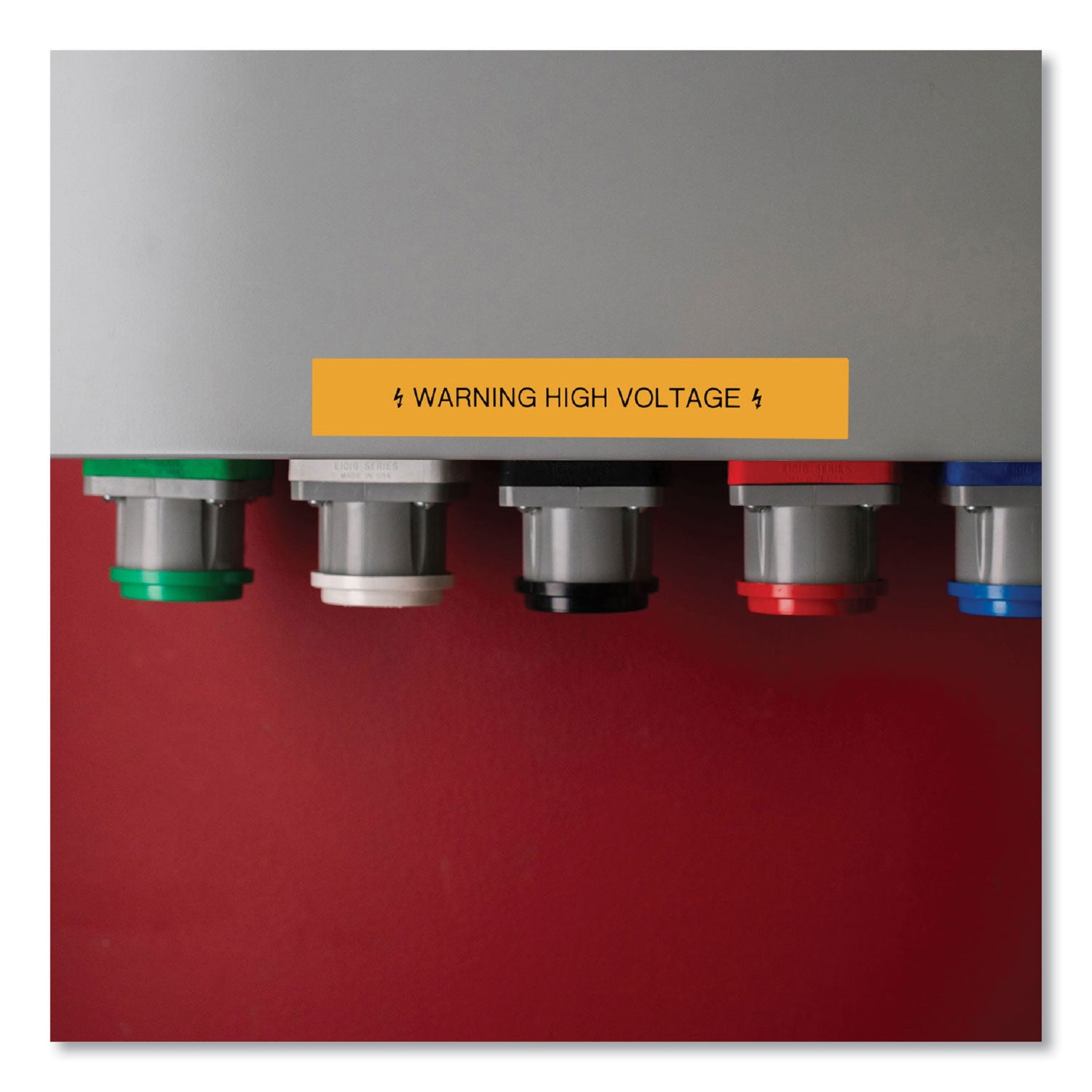 Brother P-Touch® Tze Laminated Removable Label Tapes, 0.47" X 26.2 Ft, Black On Orange