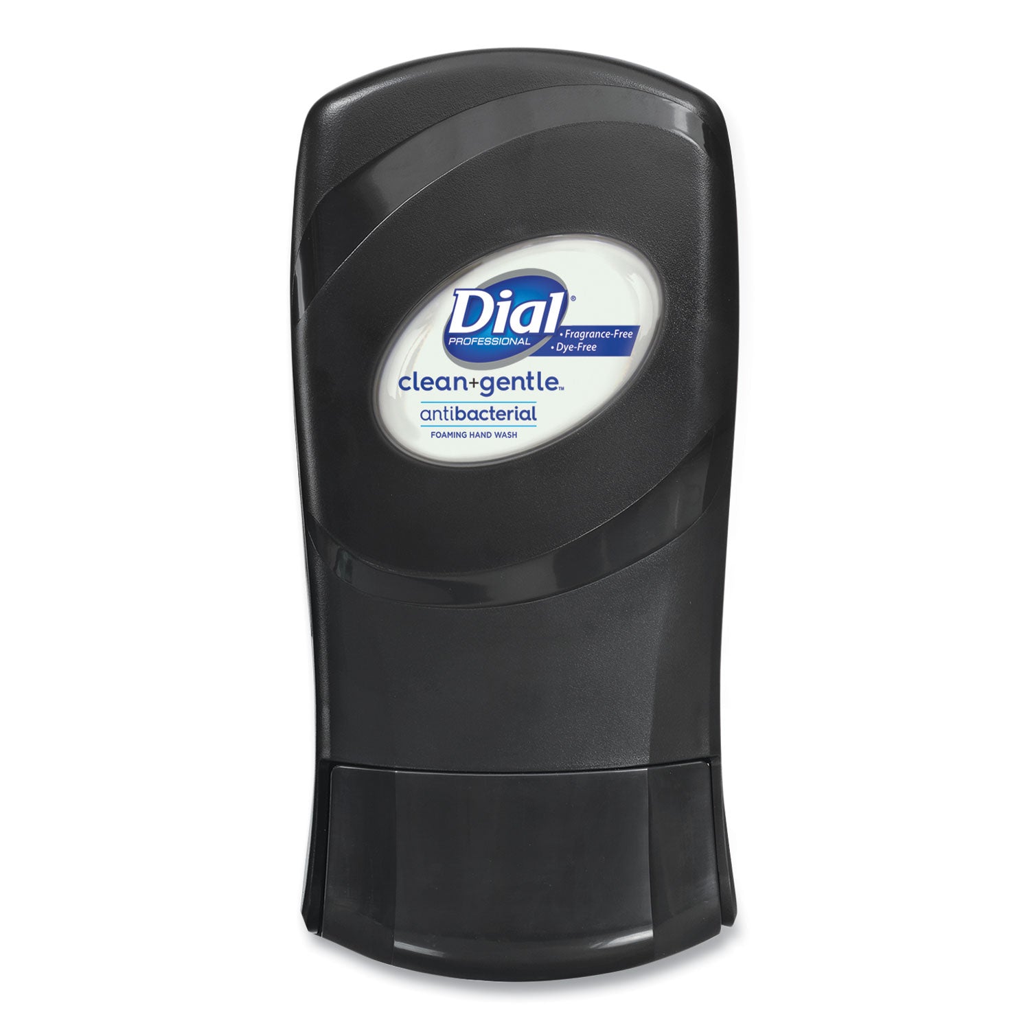 Dial® Professional Clean+Gentle Antibacterial Foaming Hand Wash Refill for FIT Manual Dispenser, Fragrance-Free, 1.2 L, 3/Carton