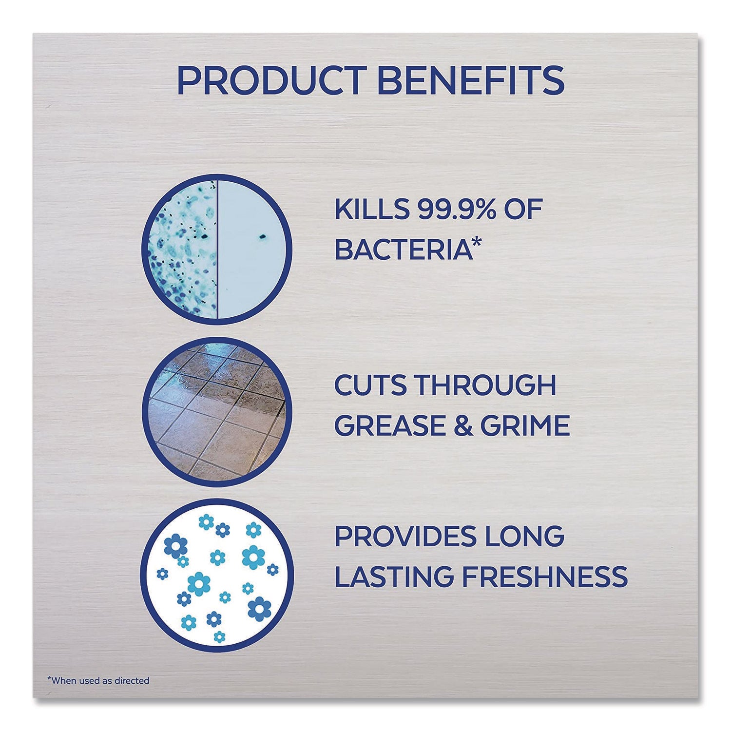 LYSOL® Brand Clean and Fresh Multi-Surface Disinfectant Cleaner, Lavender and Orchid Essence, 144 oz Bottle, 4/Carton