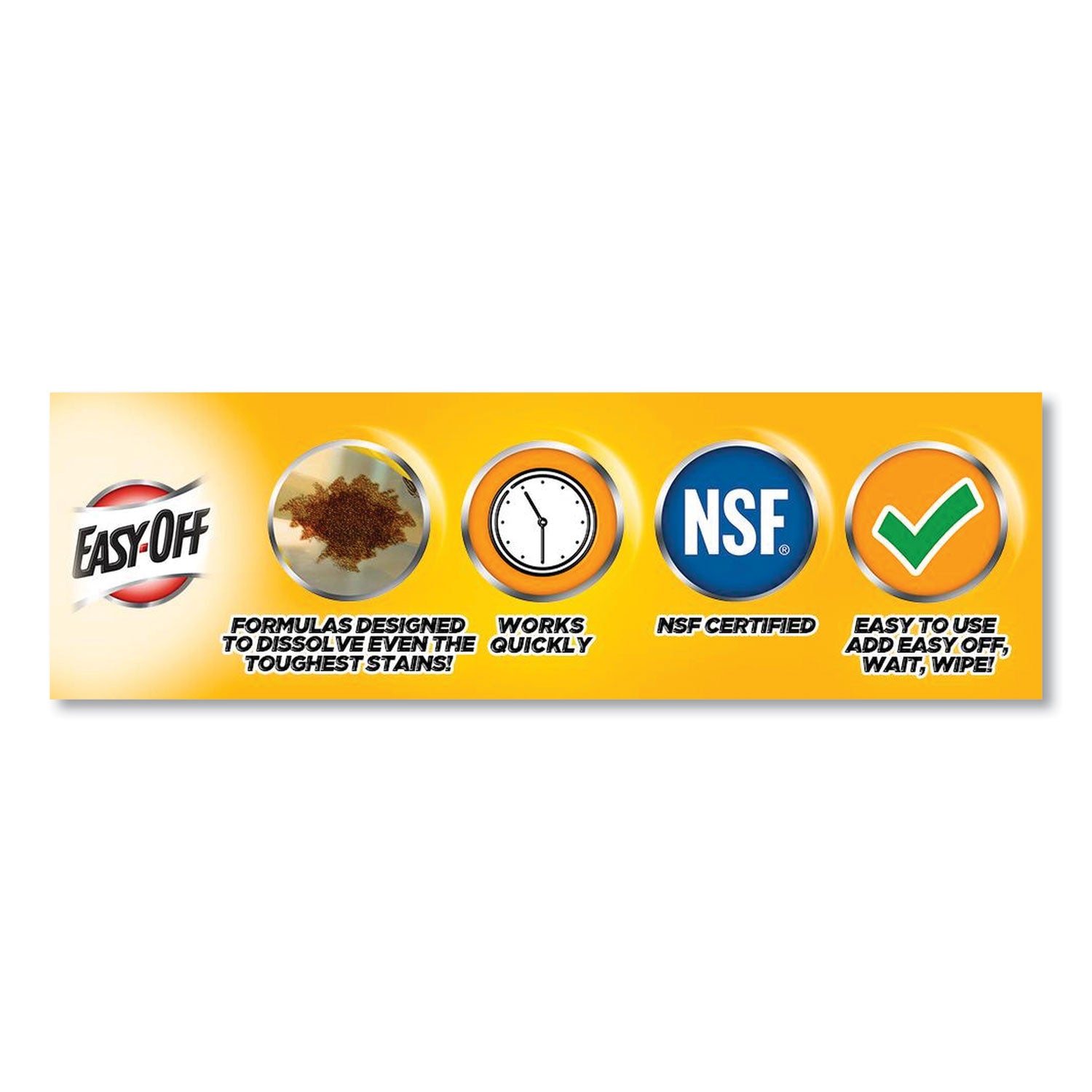 EASY-OFF® Kitchen Degreaser, Lemon Scent, 16 Oz Spray Bottle