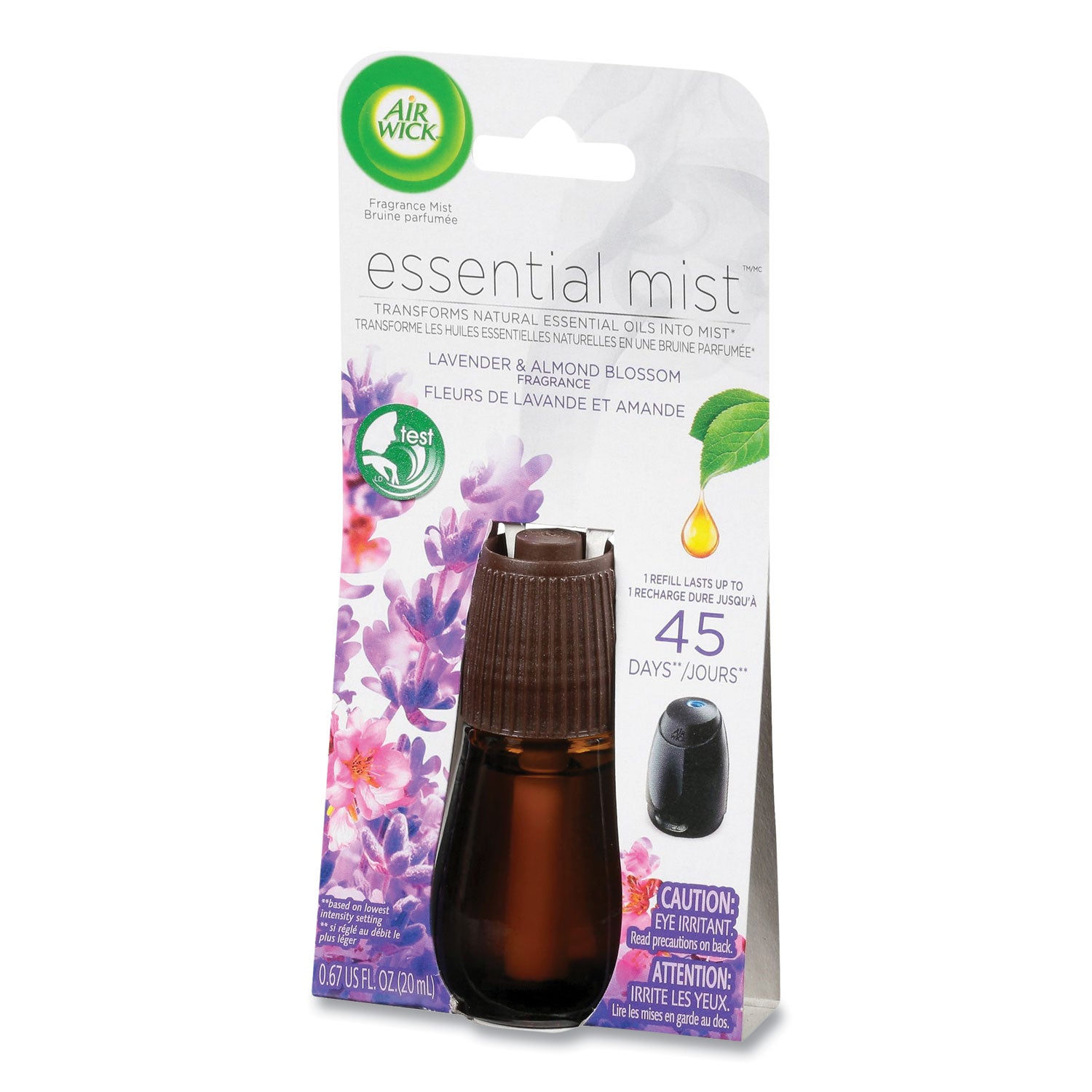 Air Wick® Essential Mist Refill, Lavender And Almond Blossom, 0.67 Oz Bottle