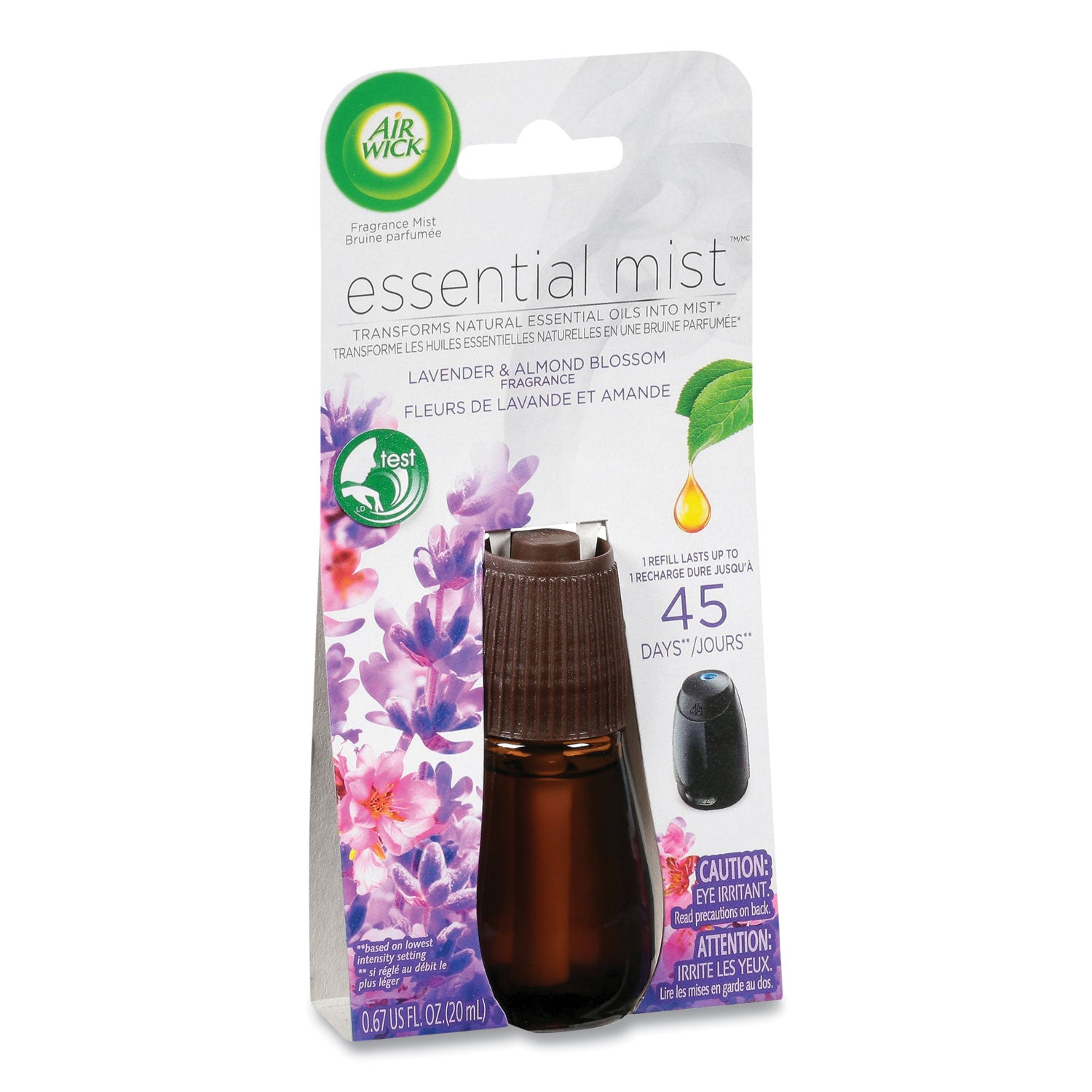 Air Wick® Essential Mist Refill, Lavender And Almond Blossom, 0.67 Oz Bottle