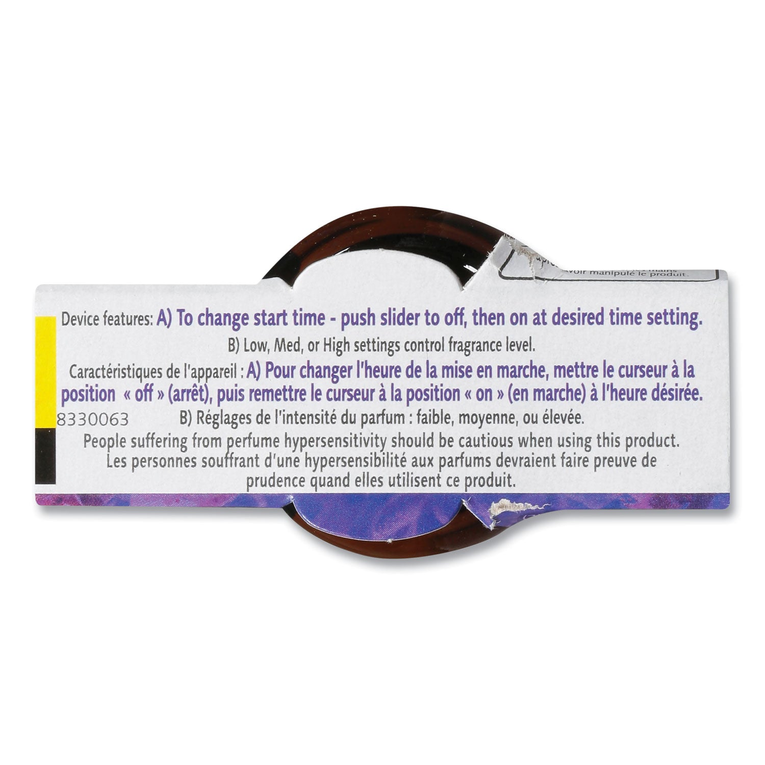 Air Wick® Essential Mist Refill, Lavender And Almond Blossom, 0.67 Oz Bottle, 6/carton