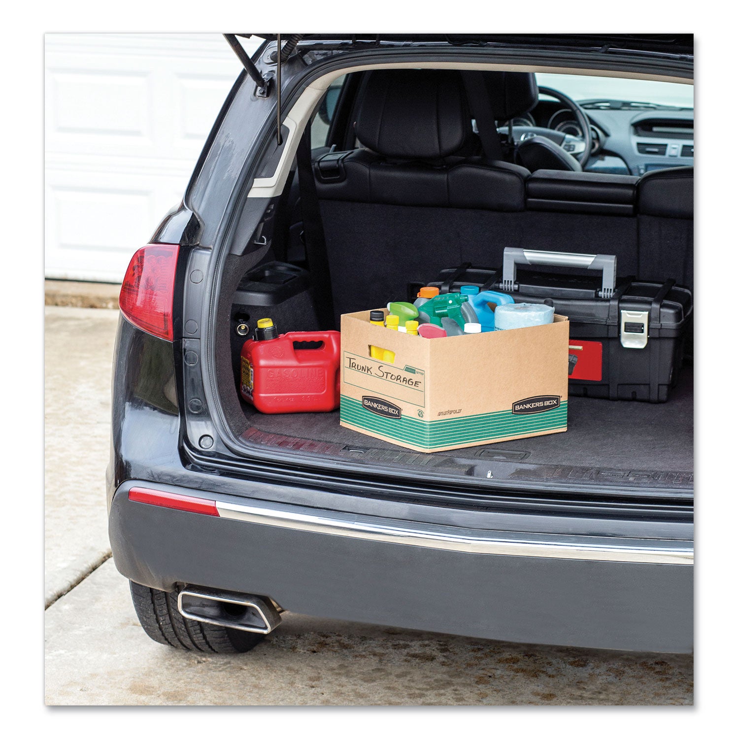 Bankers Box® Stor/file Medium-Duty 100% Recycled Storage Boxes, Letter/legal Files, 12" X 16.25" X 10.5", Kraft, 20/carton