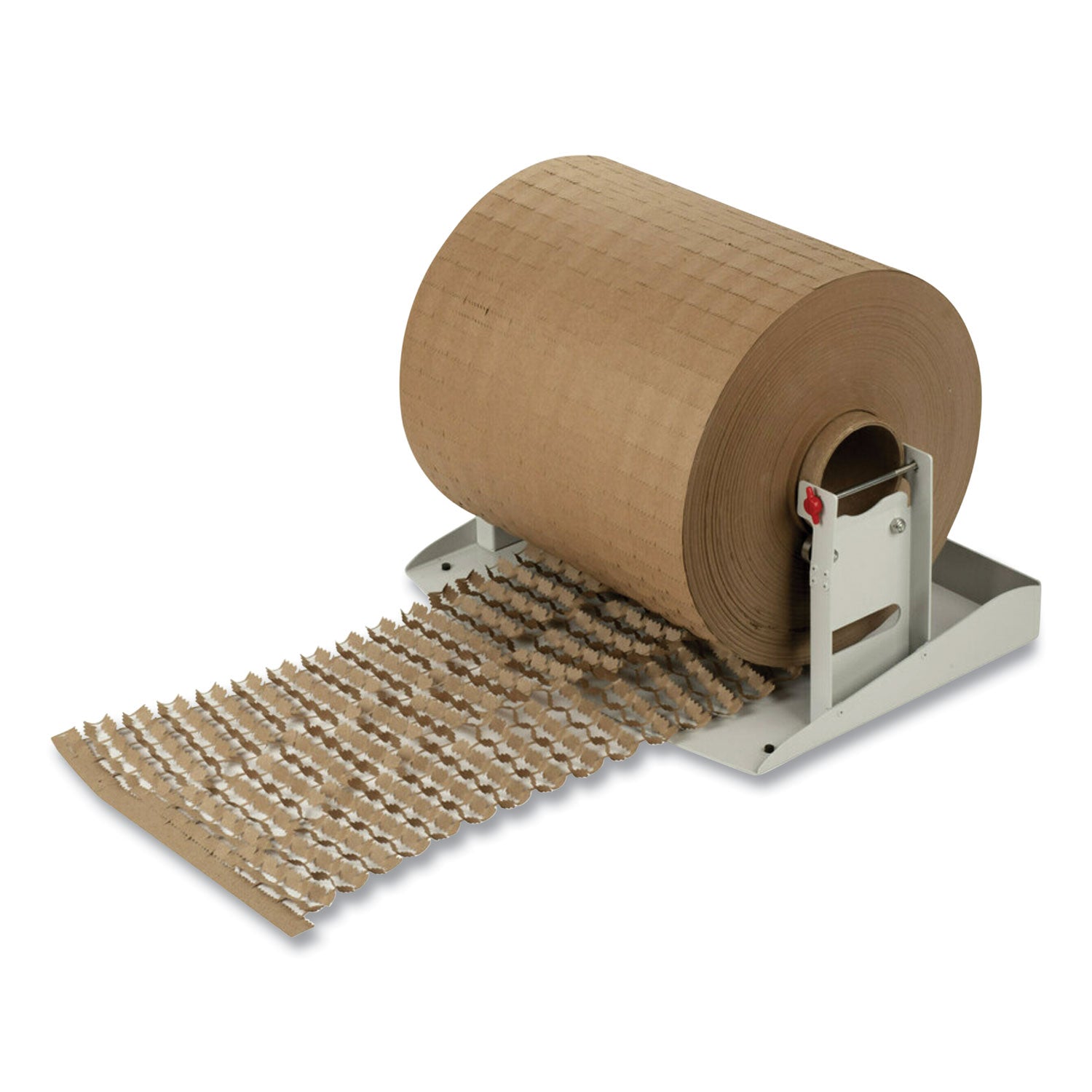 Scotch™ Cushion Lock Protective Wrap Dispenser, For Up To 16" Diameter X 12" Wide Rolls, Steel, Beige