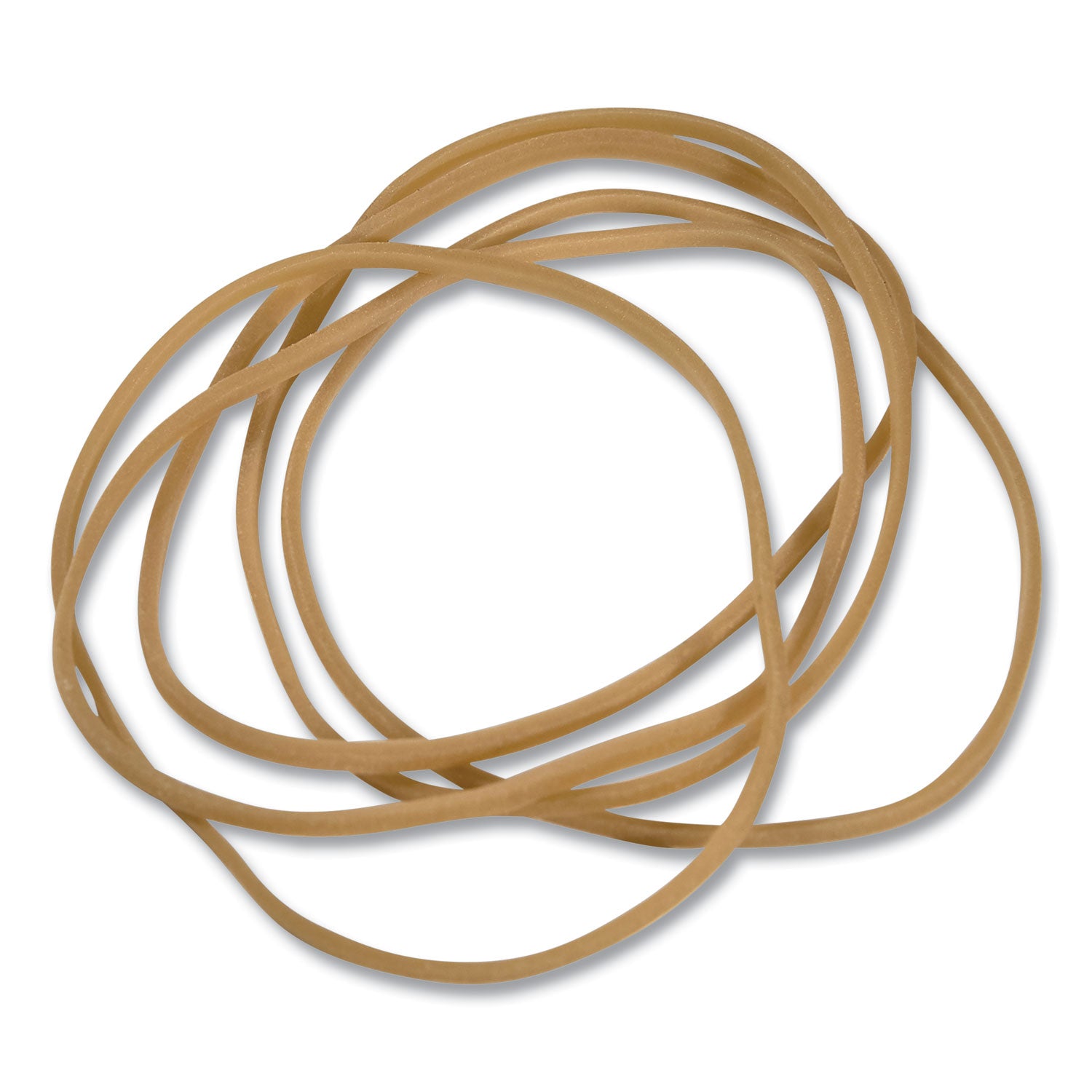 Universal® Rubber Bands, Size 18, 0.04" Gauge, Beige, 4 Oz Box, 400/pack
