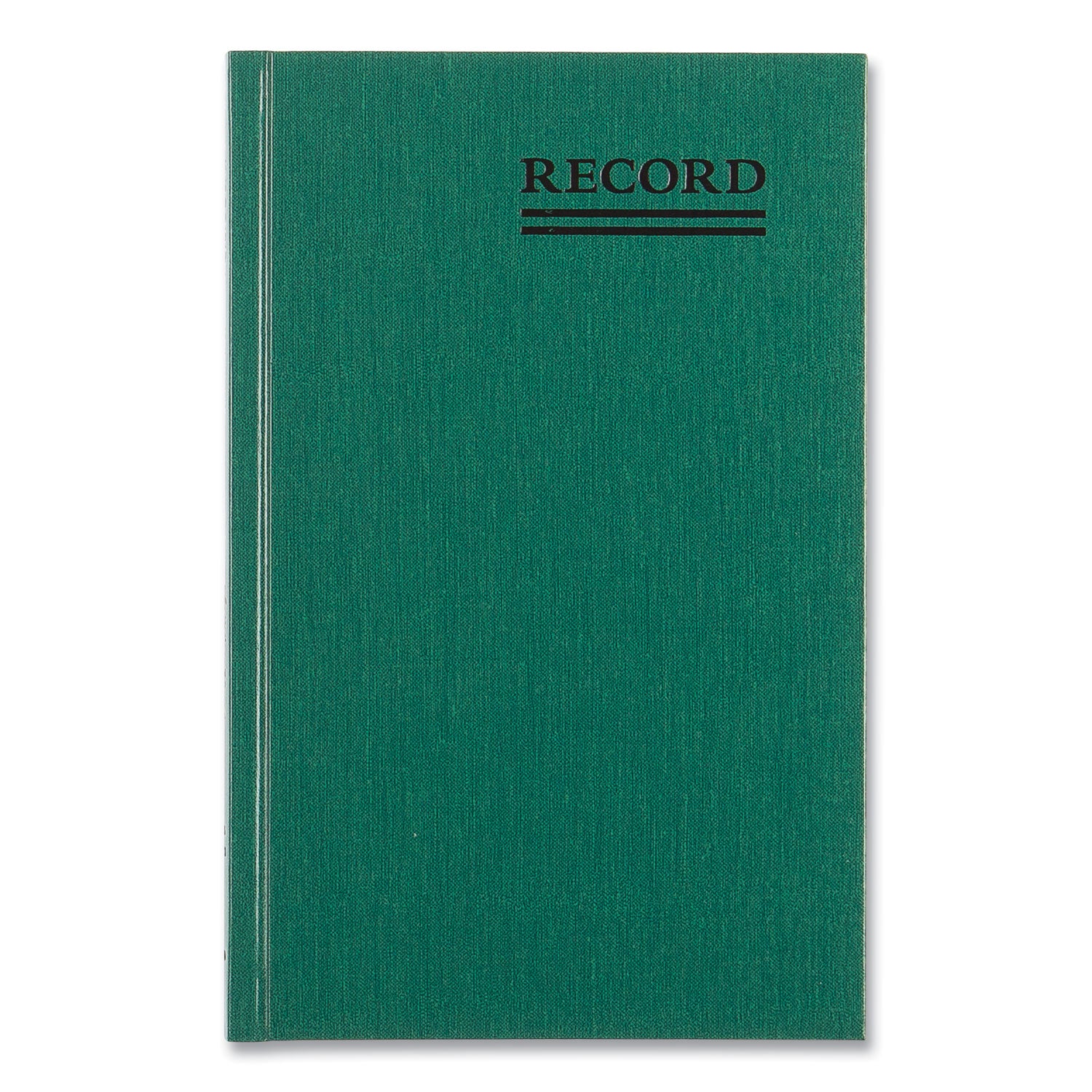 Emerald Series Account Book, Green Cover, 9.63 x 6.25 Sheets, 200 Sheets/Book